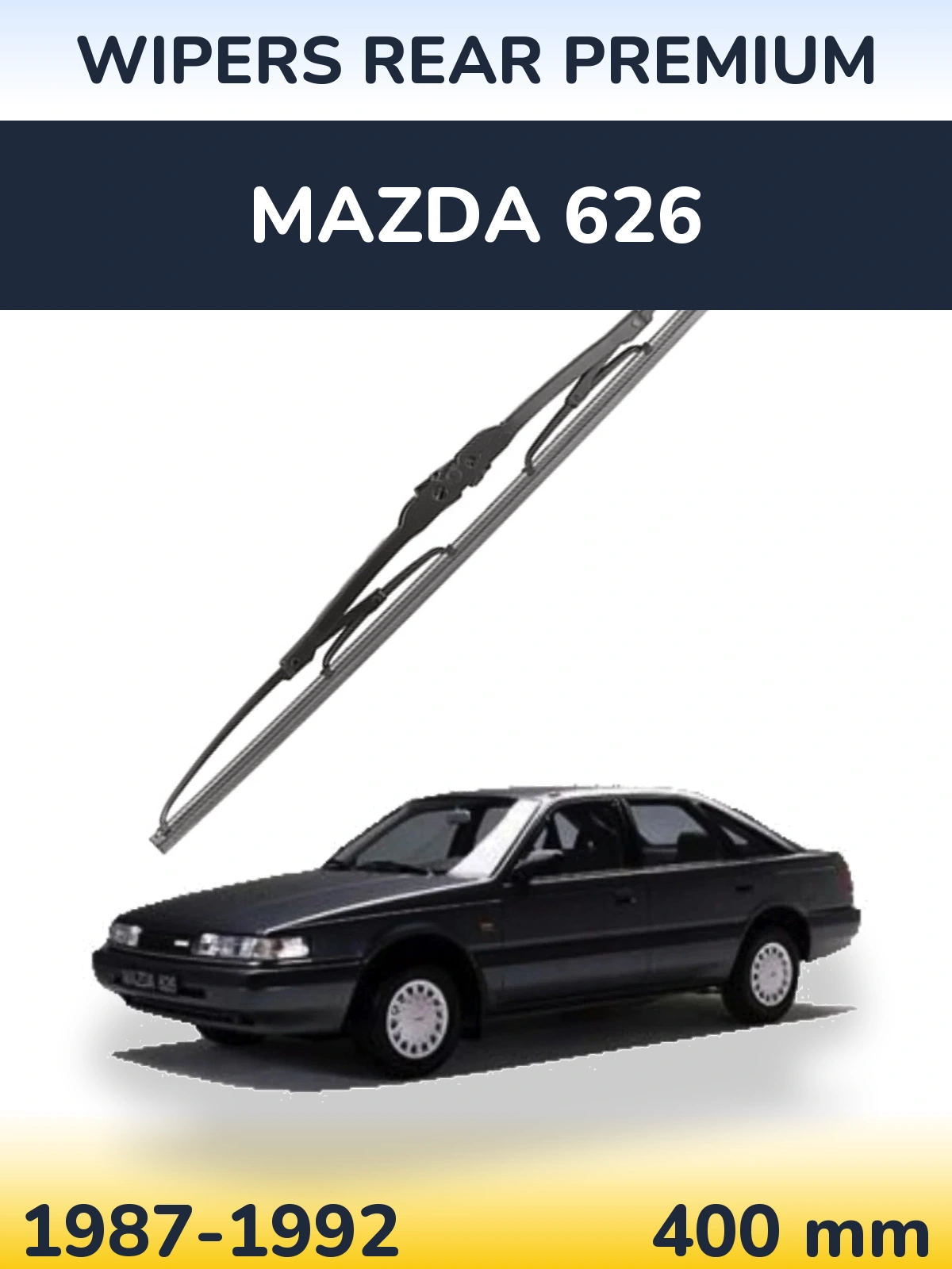 Задний дворник WIPERS REAR PREMIUM 400 мм для Mazda 626 1987-1992