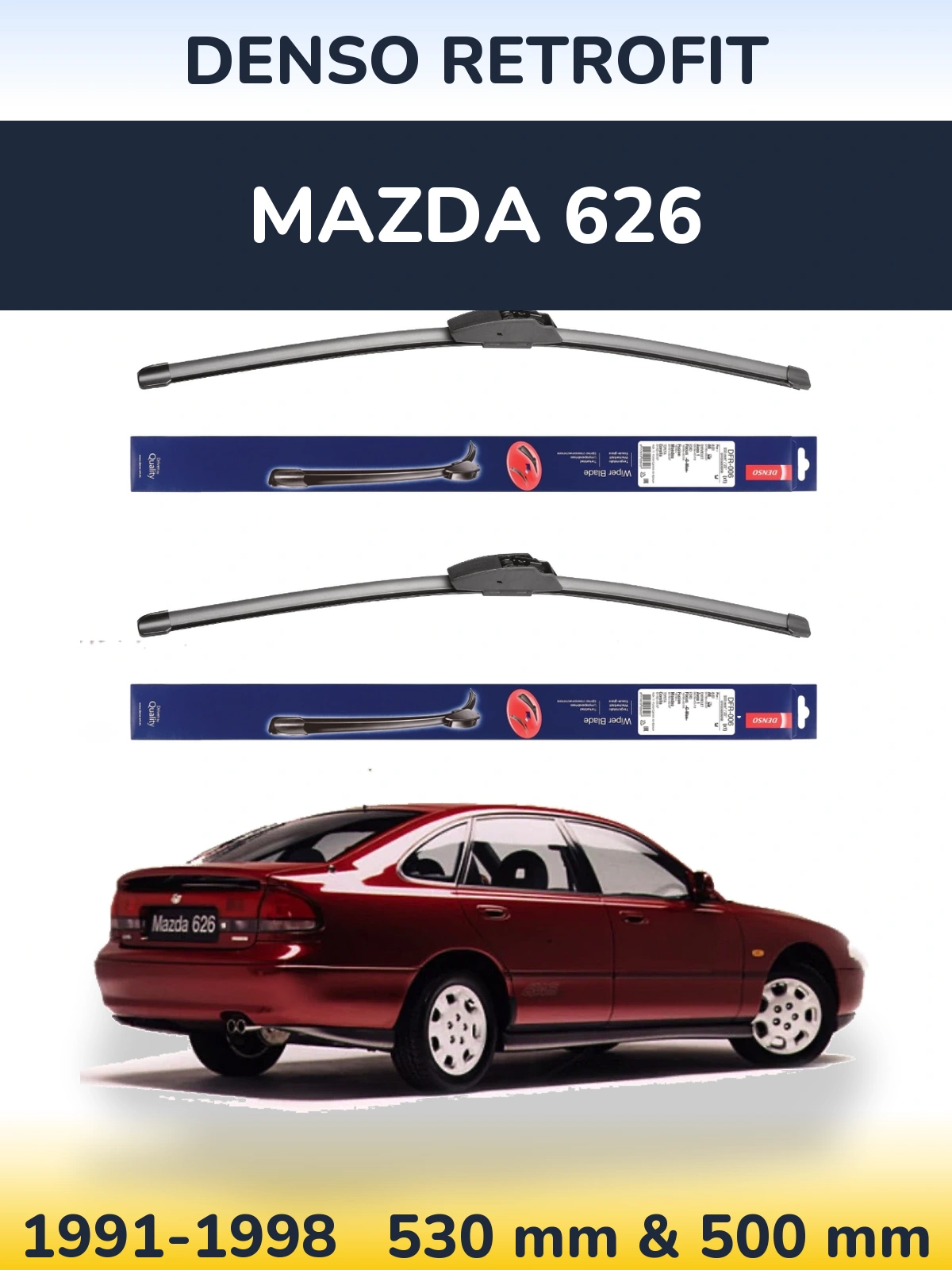 Ștergătoare Denso Retrofit pentru Mazda 626
