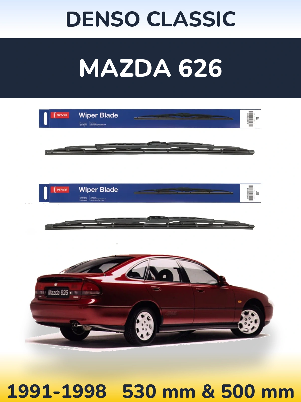 Ștergătoare Denso Classic pentru Mazda 626