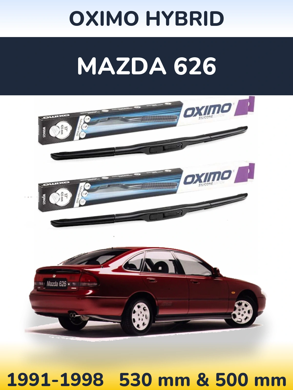 Ștergătoare Oximo Hybrid pentru Mazda 626