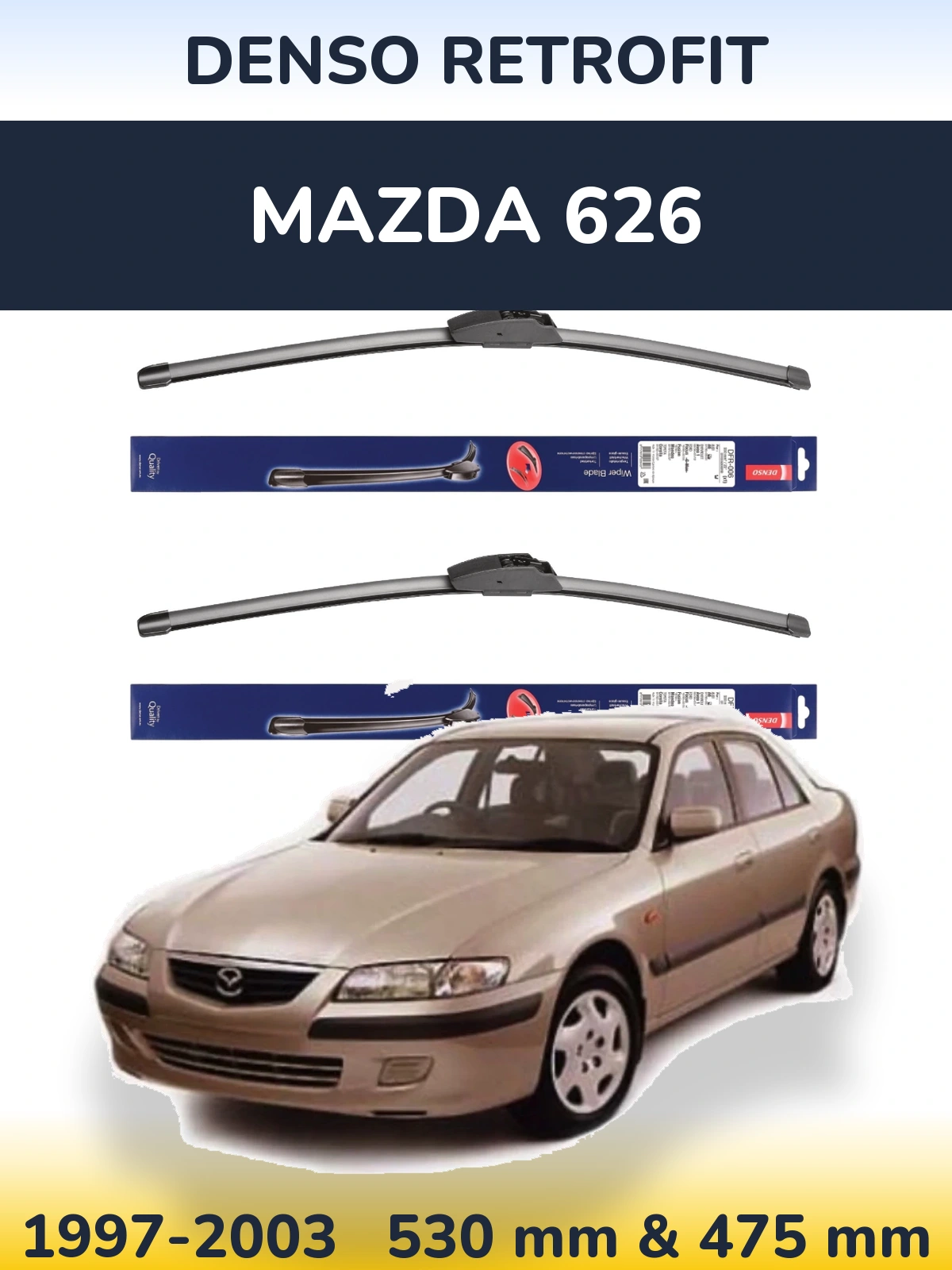 Ștergătoare Denso Retrofit pentru Mazda 626