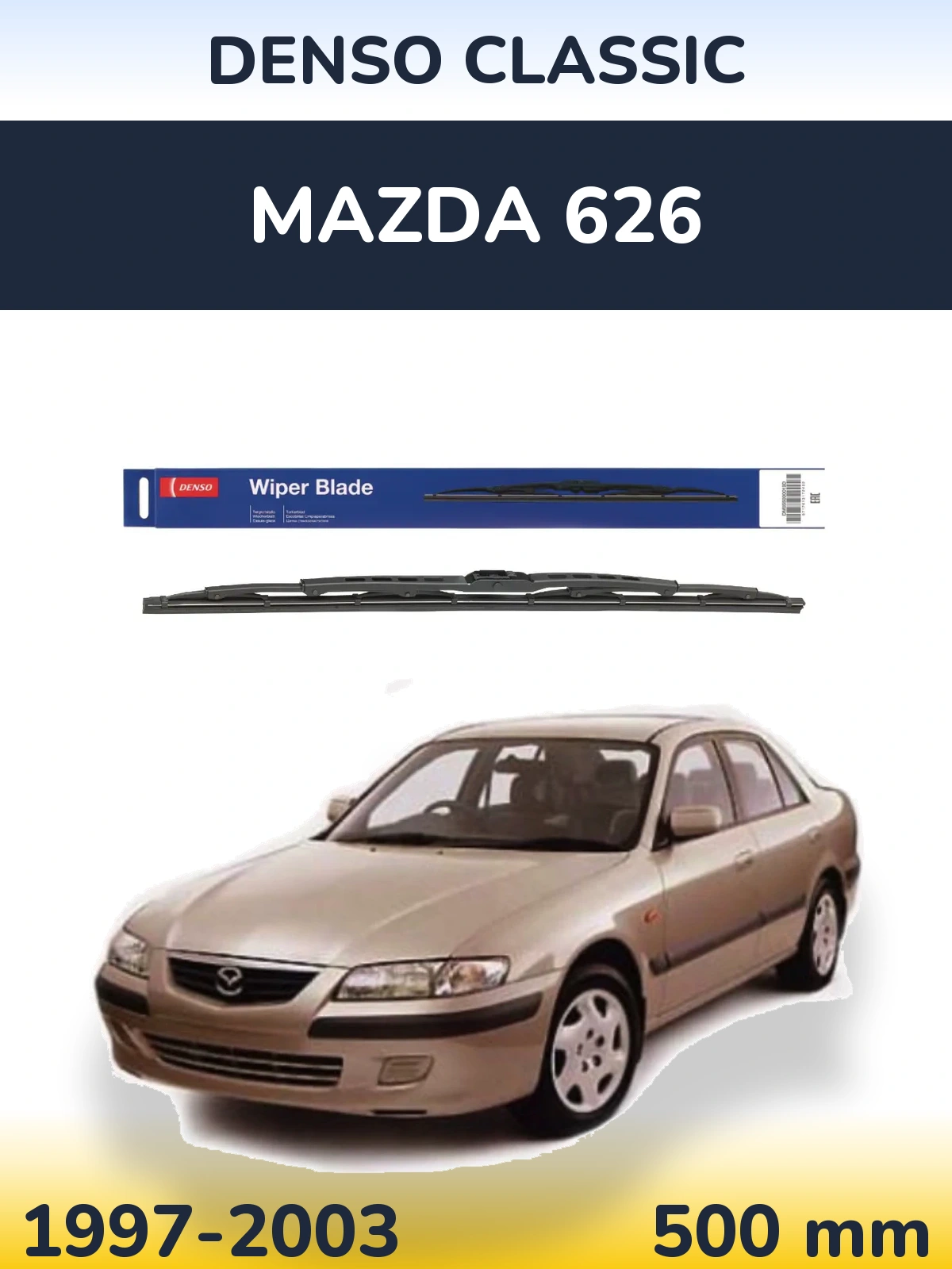 Ștergătoare Denso Classic pentru Mazda 626