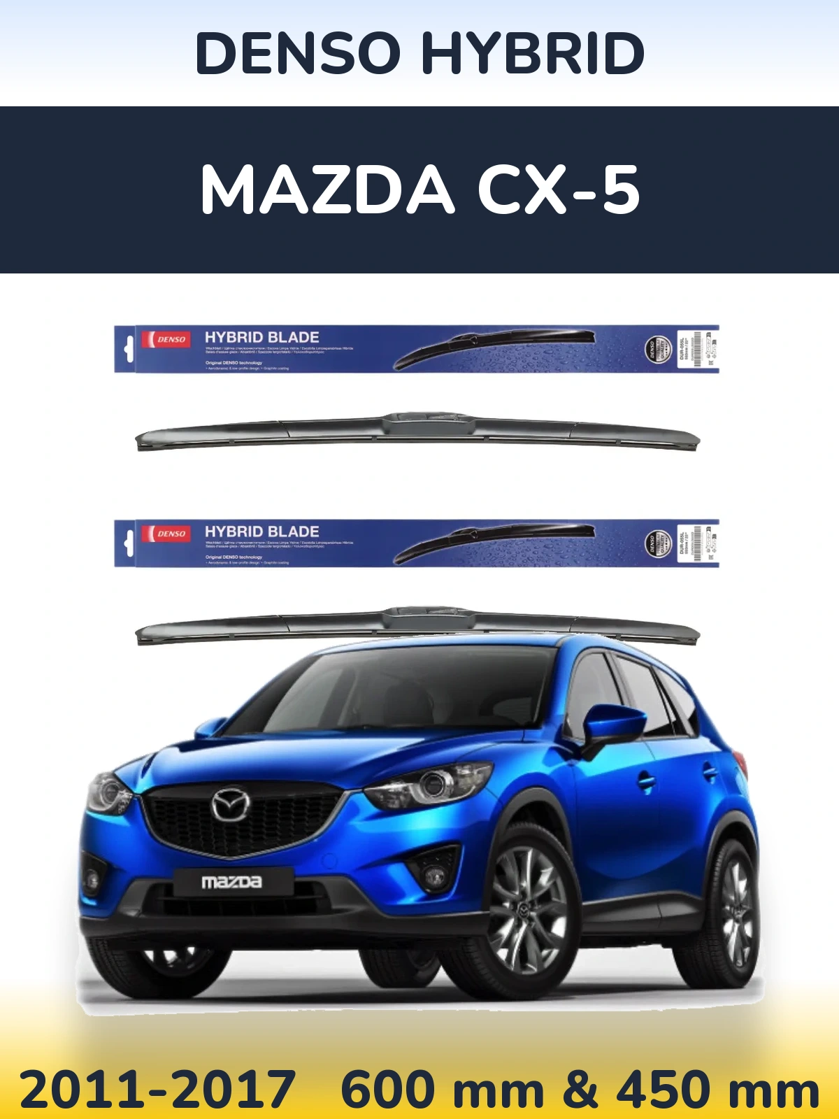 Ștergătoare Denso Hybrid pentru Mazda CX-5