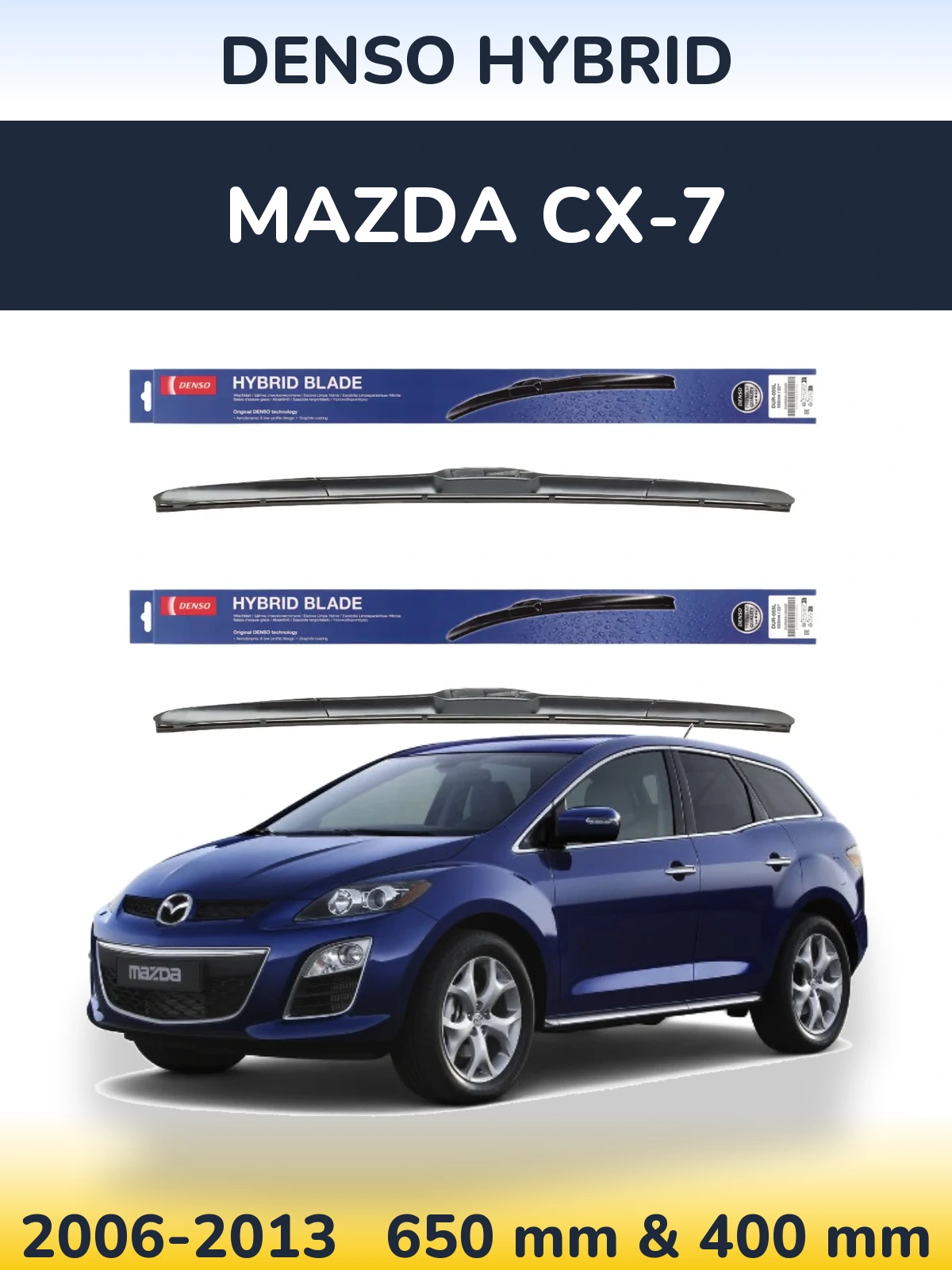 Ștergătoare Denso Hybrid pentru Mazda CX-7