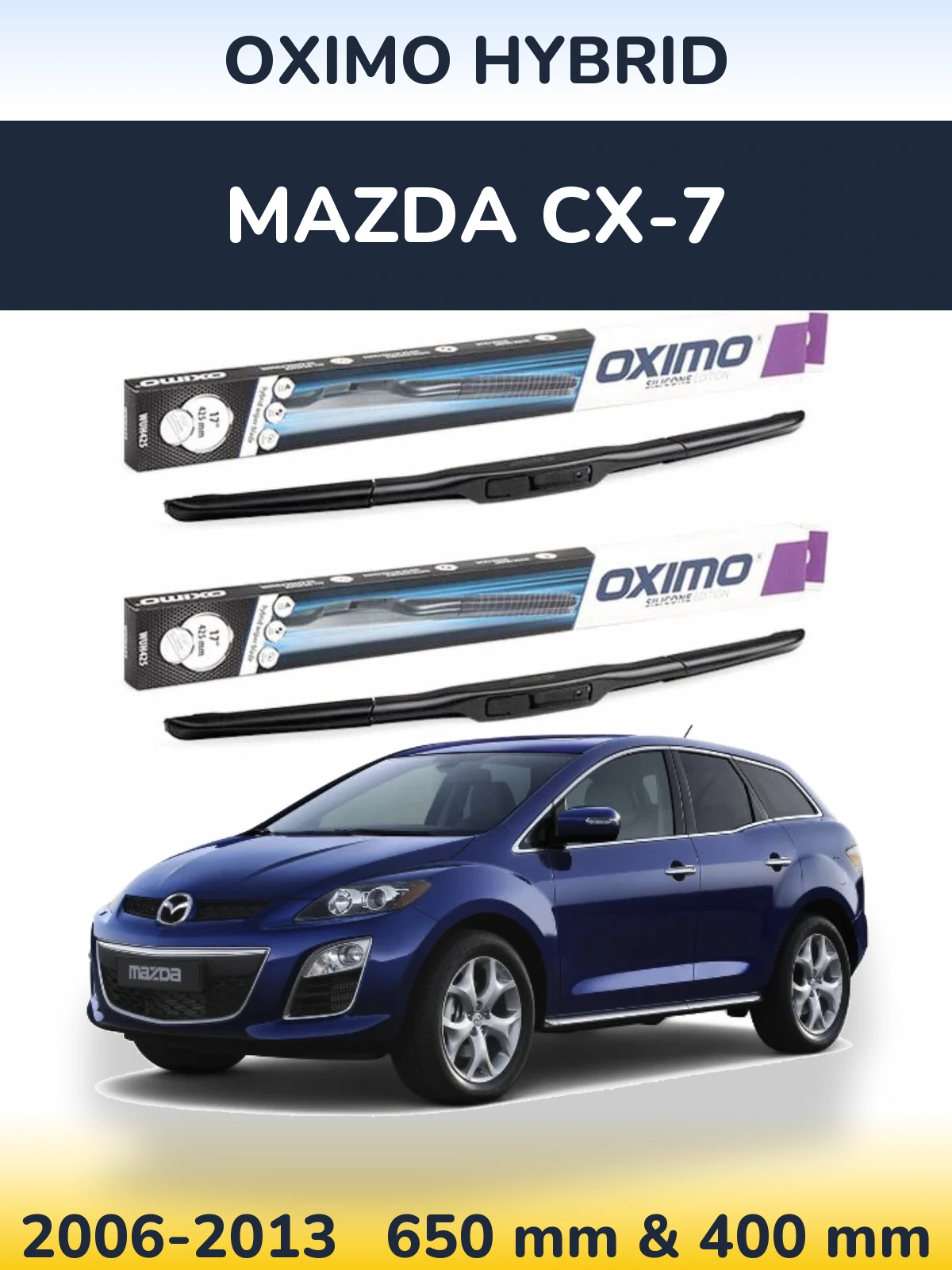 Ștergătoare Oximo Hybrid pentru Mazda CX-7