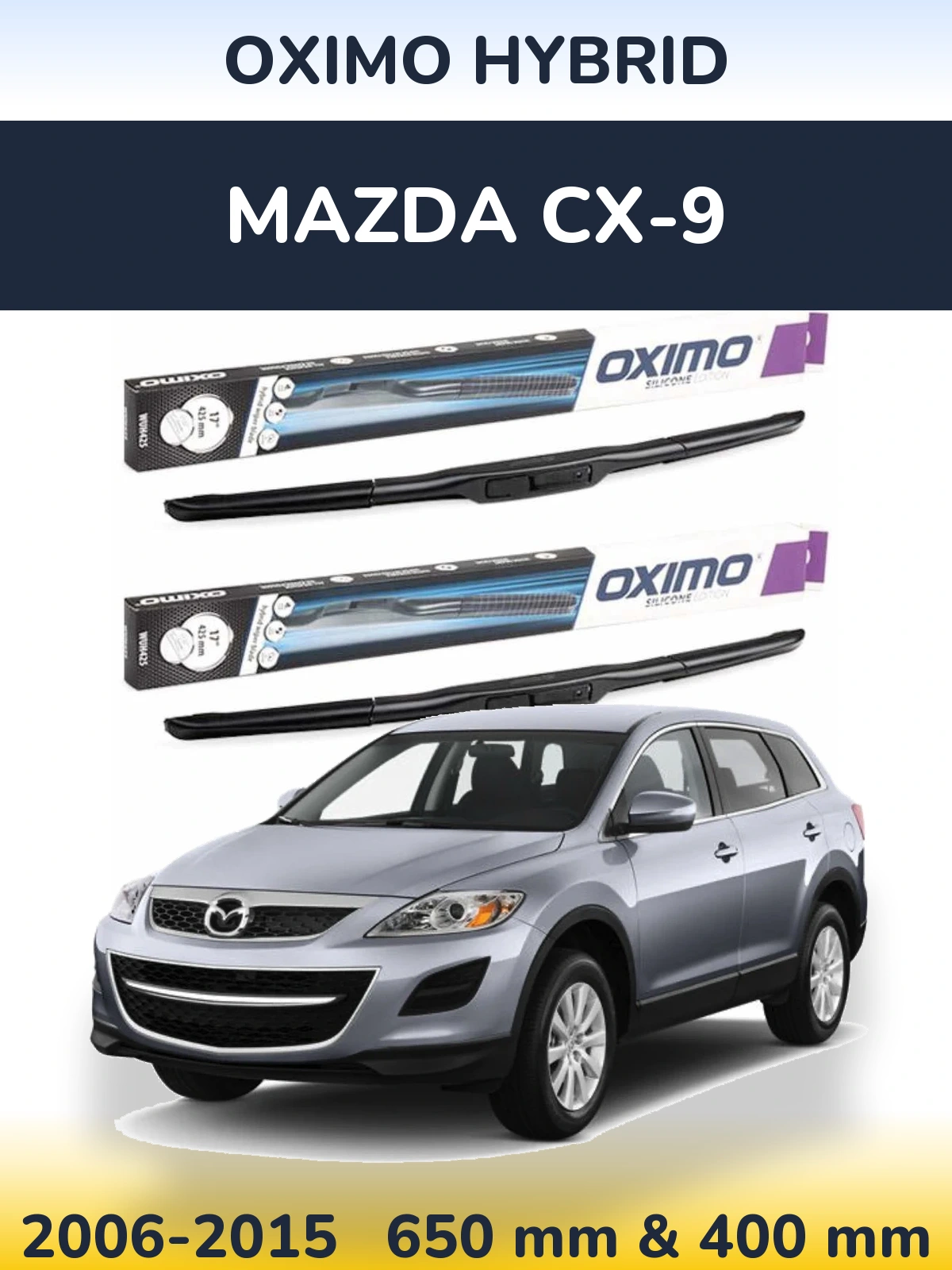 Ștergătoare Oximo Hybrid pentru Mazda CX-9