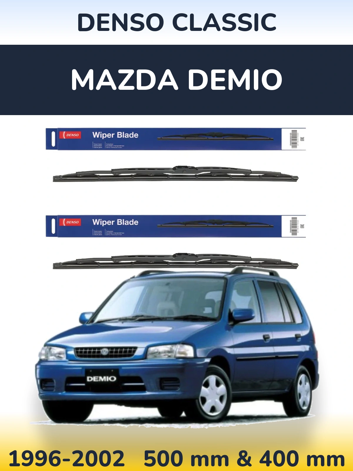 Ștergătoare Denso Classic pentru Mazda Demio
