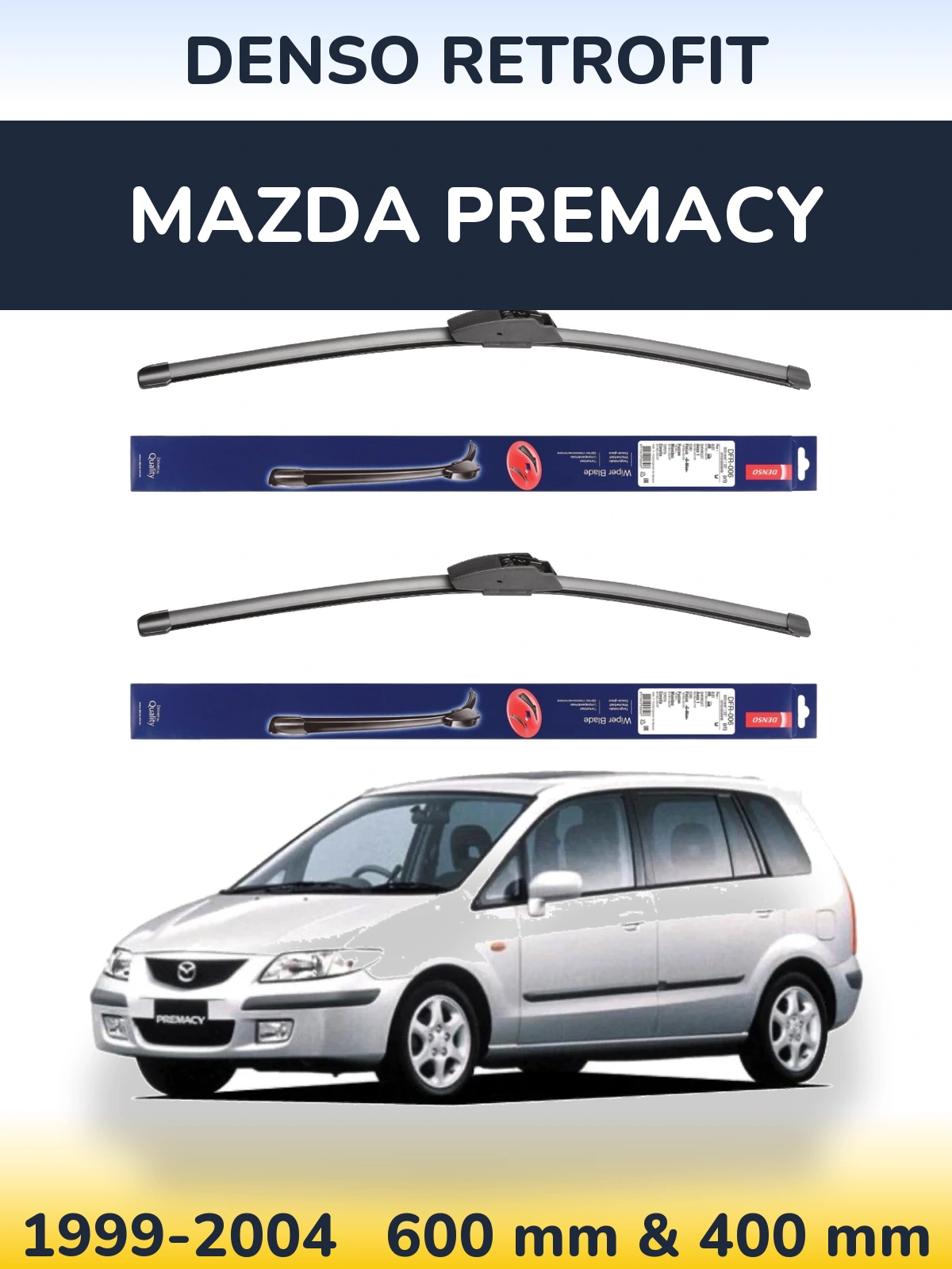 Ștergătoare Denso Retrofit pentru Mazda Premacy