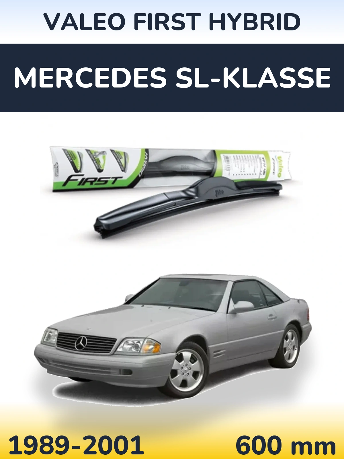 Ștergătoare Valeo First Hybrid pentru Mercedes SL-Klasse