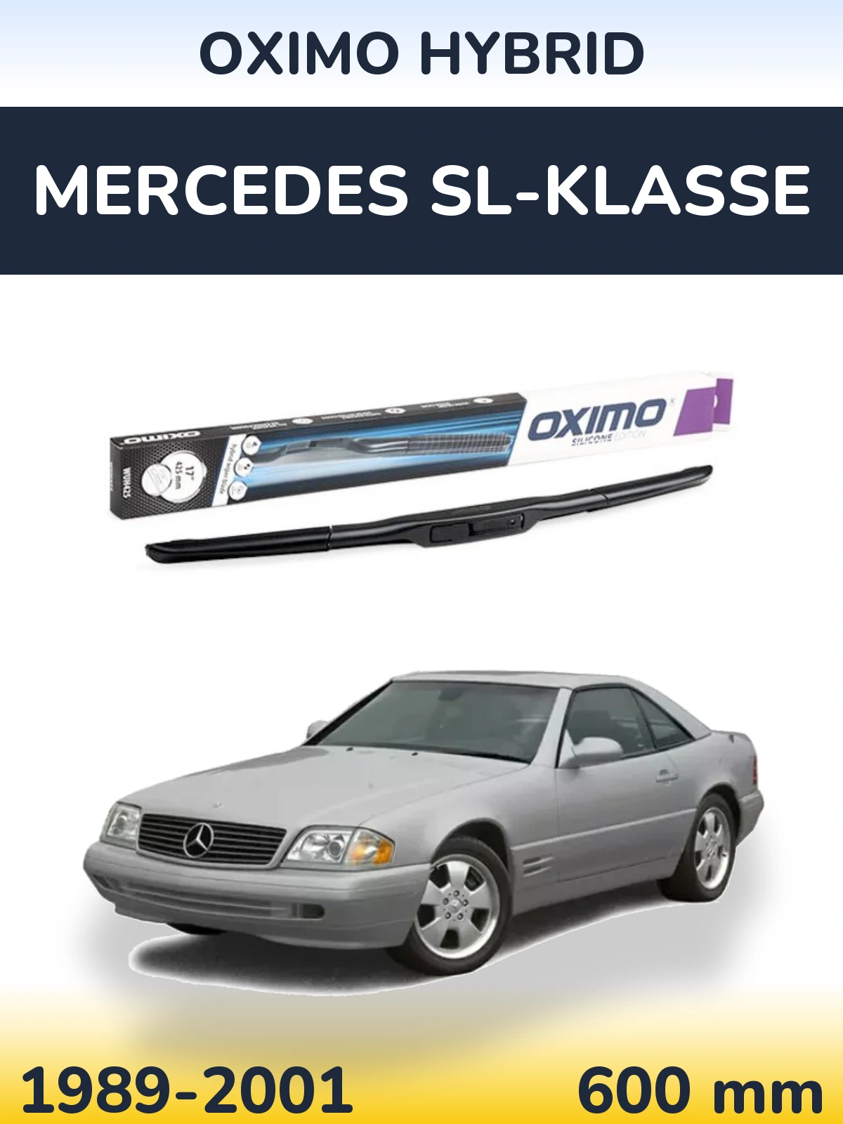 Ștergătoare Oximo Hybrid pentru Mercedes SL-Klasse