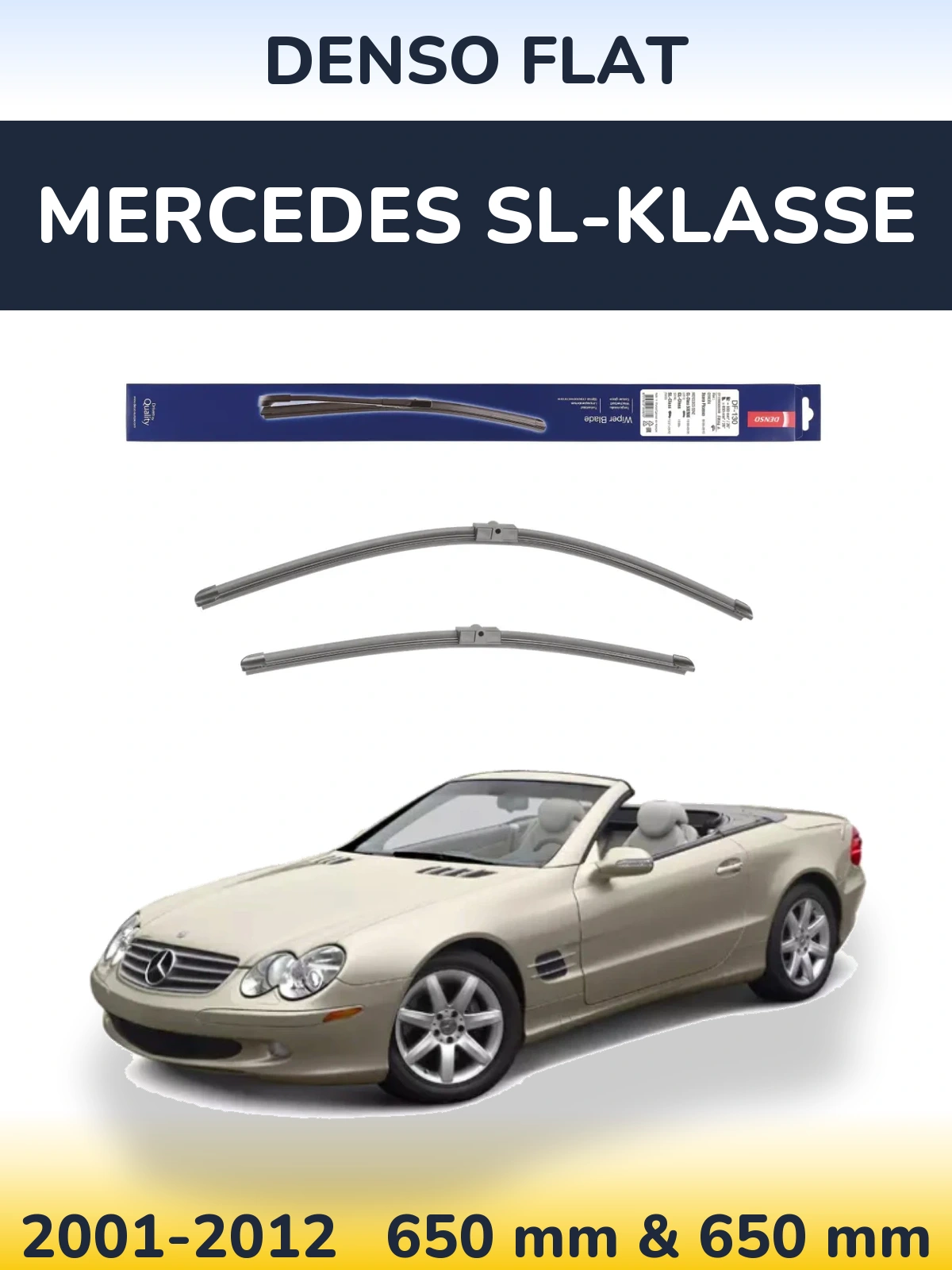Ștergătoare Denso Flat pentru Mercedes SL-Klasse