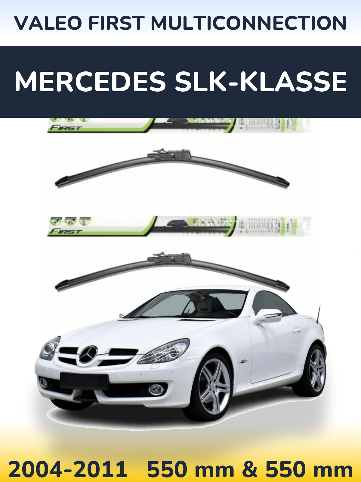 Ștergătoare Valeo First MultiConnection pentru Mercedes SLK-Klasse