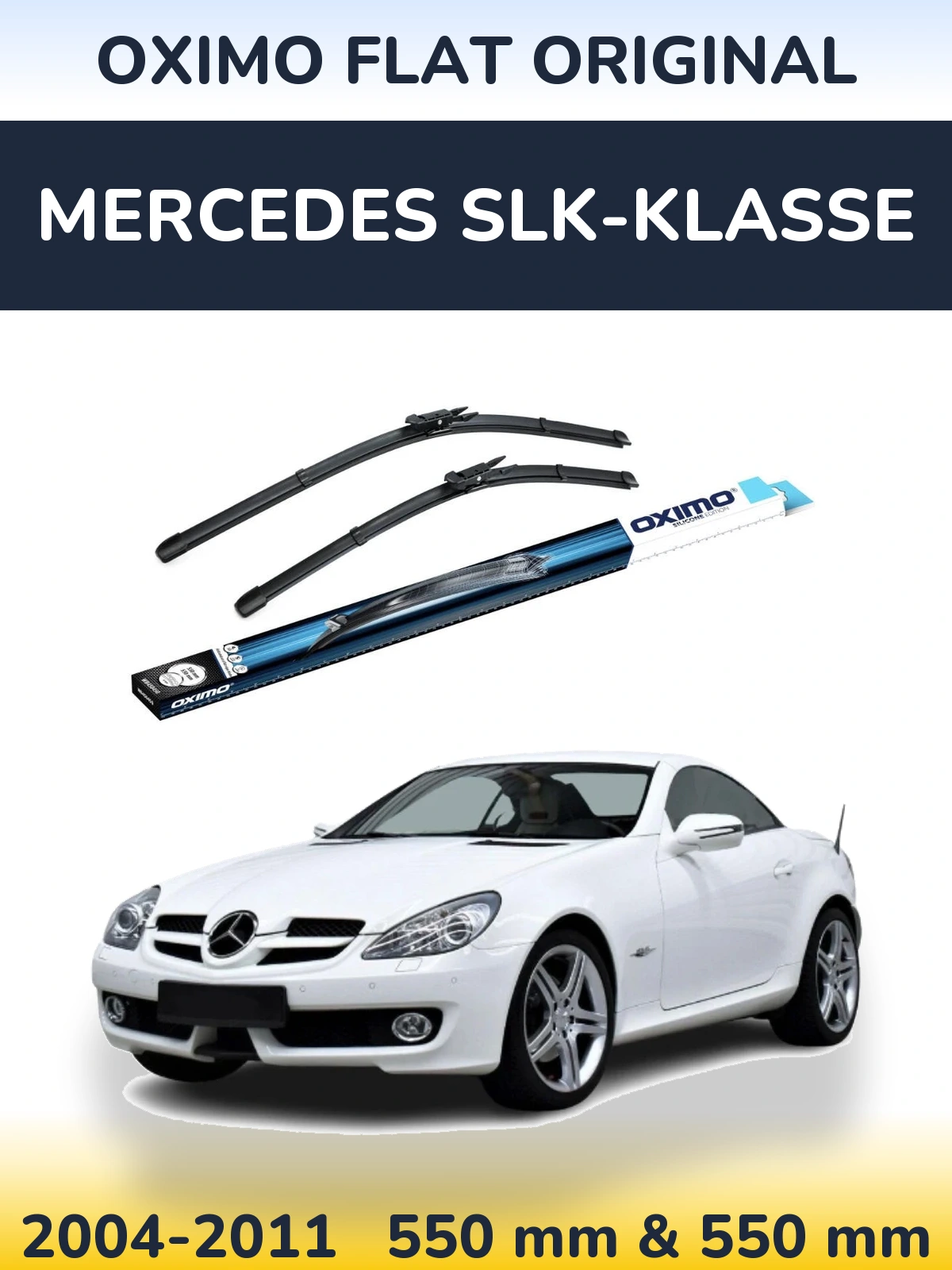 Ștergătoare Oximo Flat Original pentru Mercedes SLK-Klasse