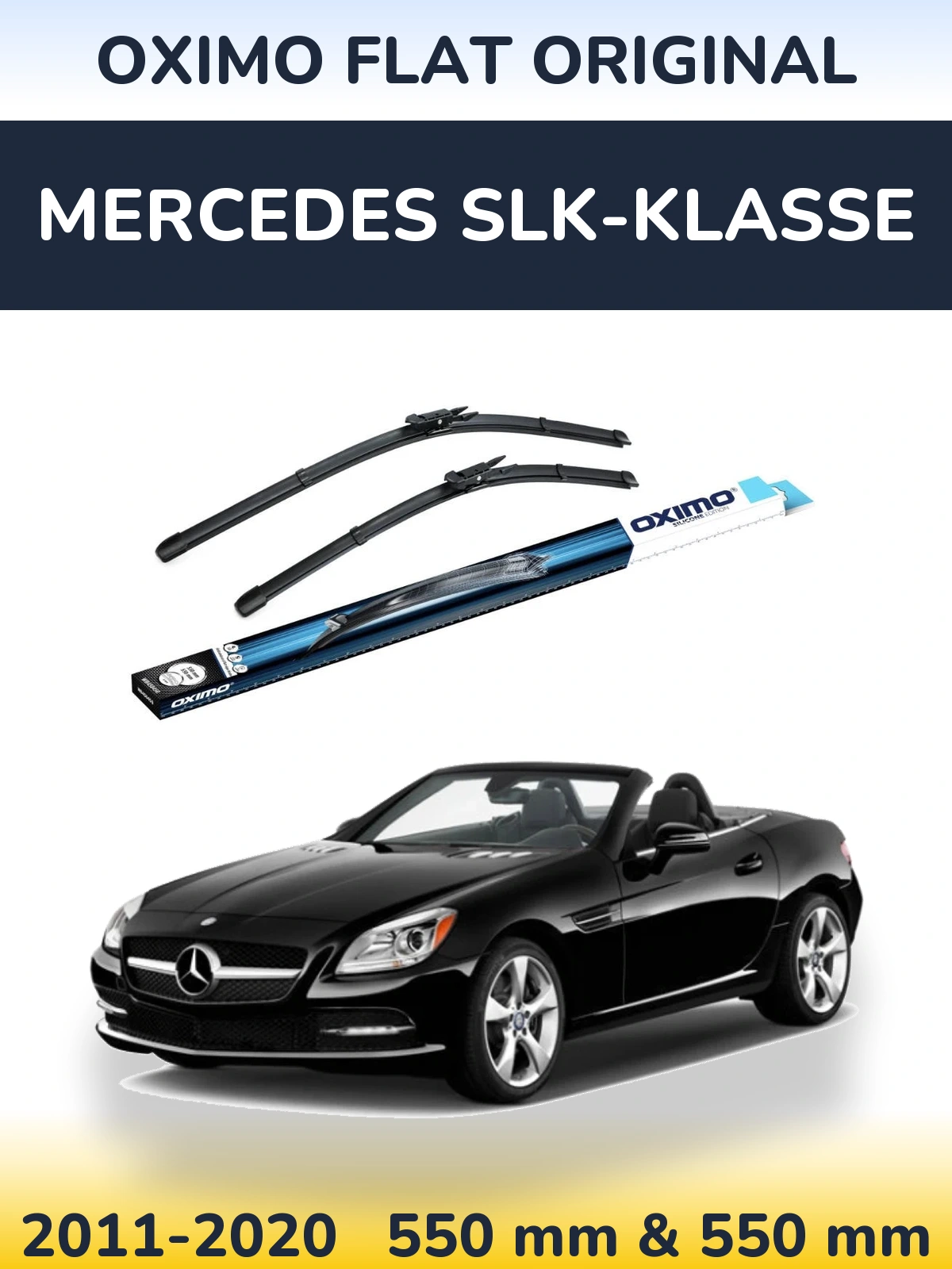Ștergătoare Oximo Flat Original pentru Mercedes SLK-Klasse