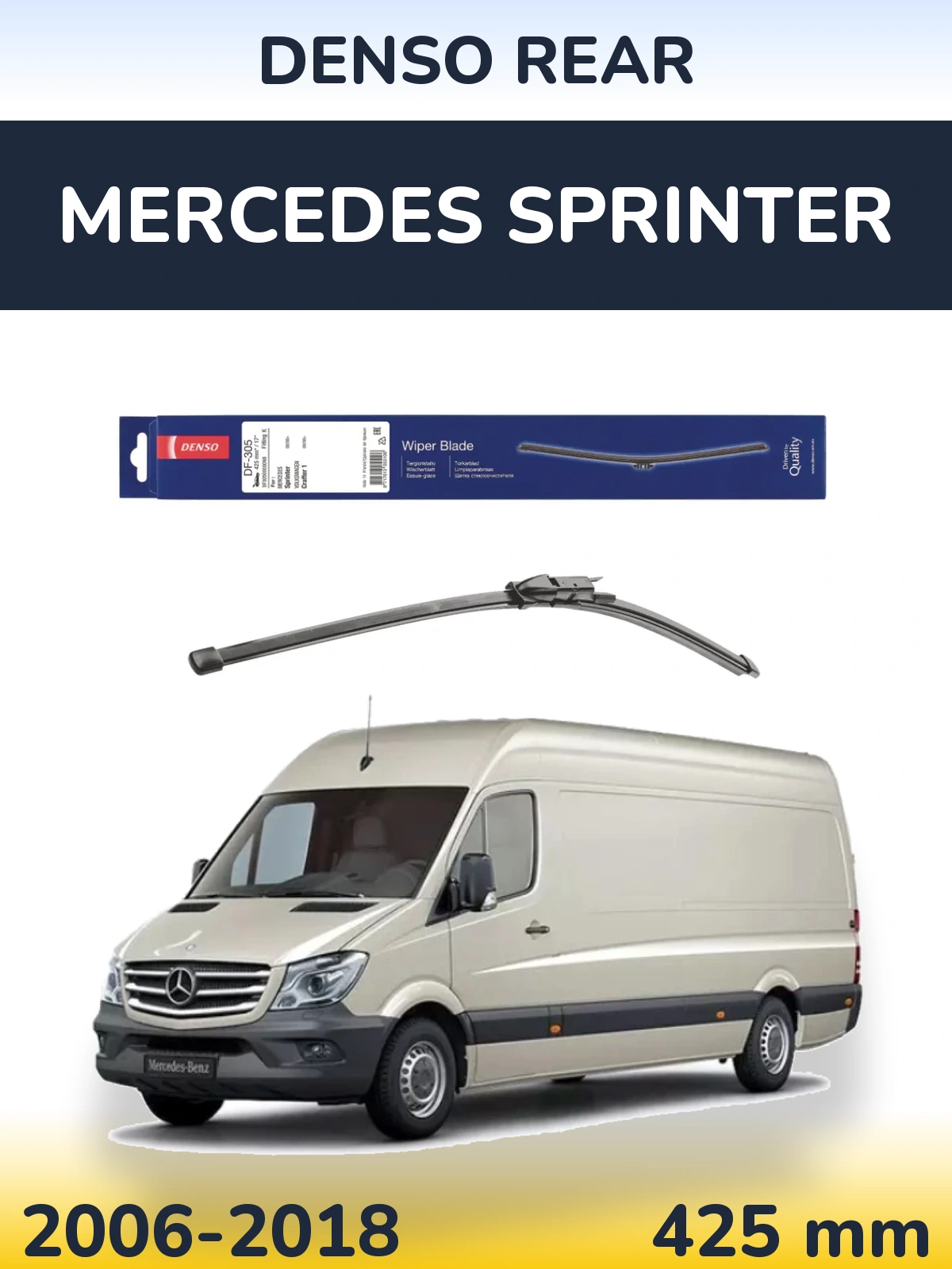 Ștergătoare Denso Rear pentru Mercedes Sprinter