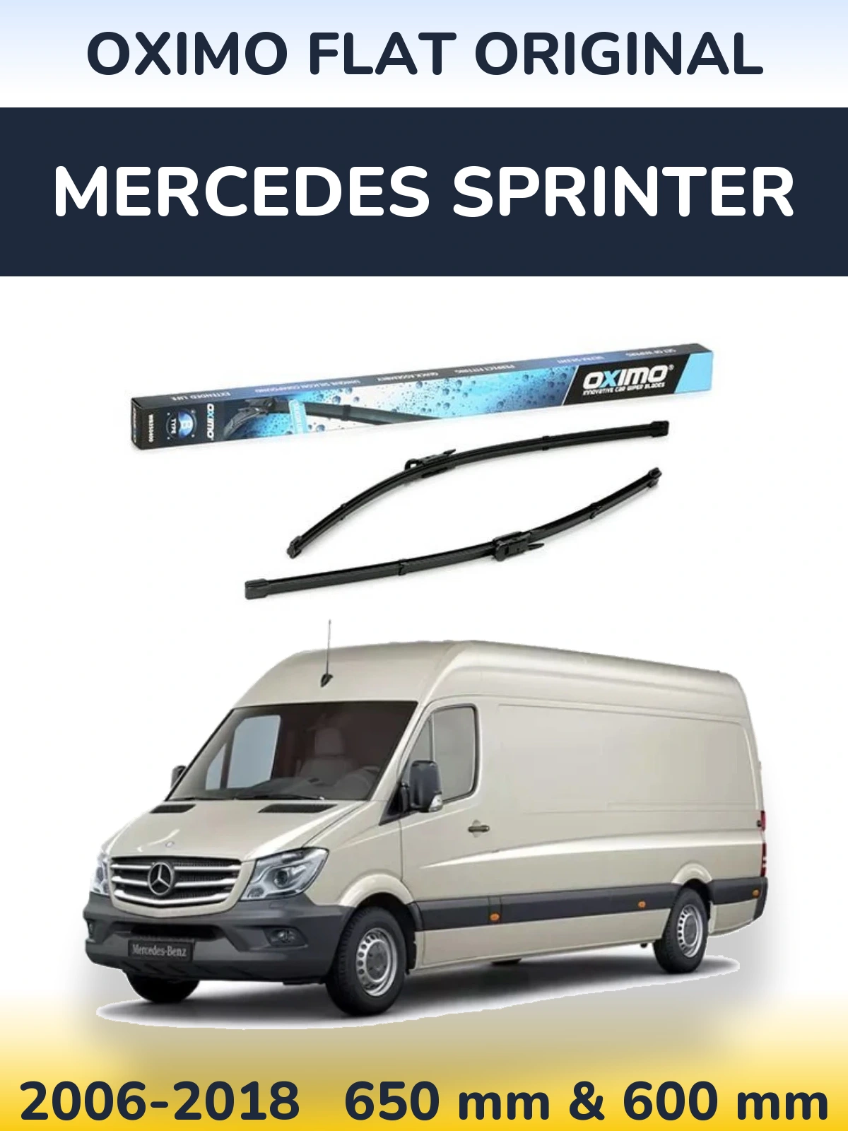 Ștergătoare Oximo Flat Original pentru Mercedes Sprinter