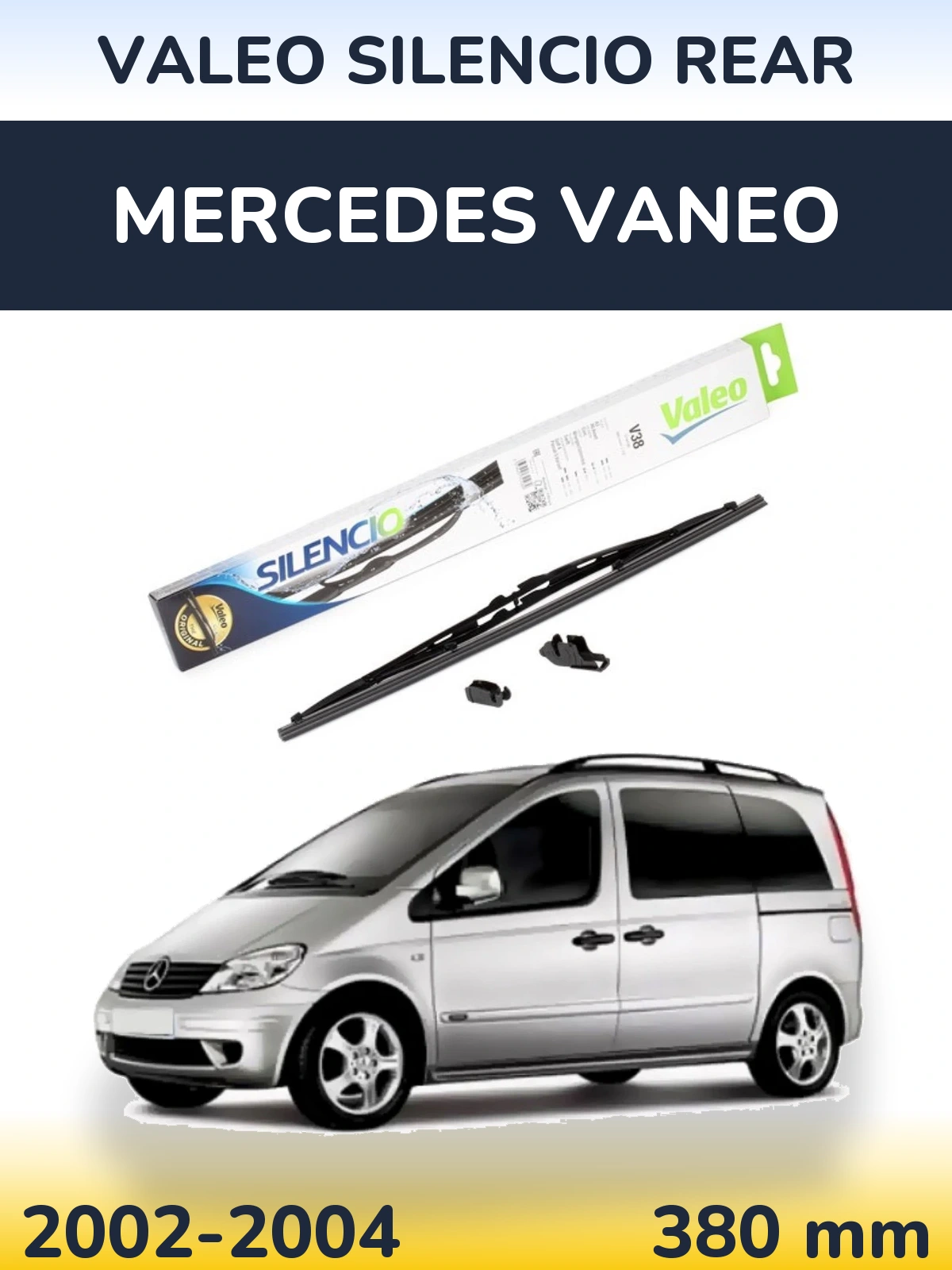 Ștergătoare Valeo Silencio Rear pentru Mercedes Vaneo