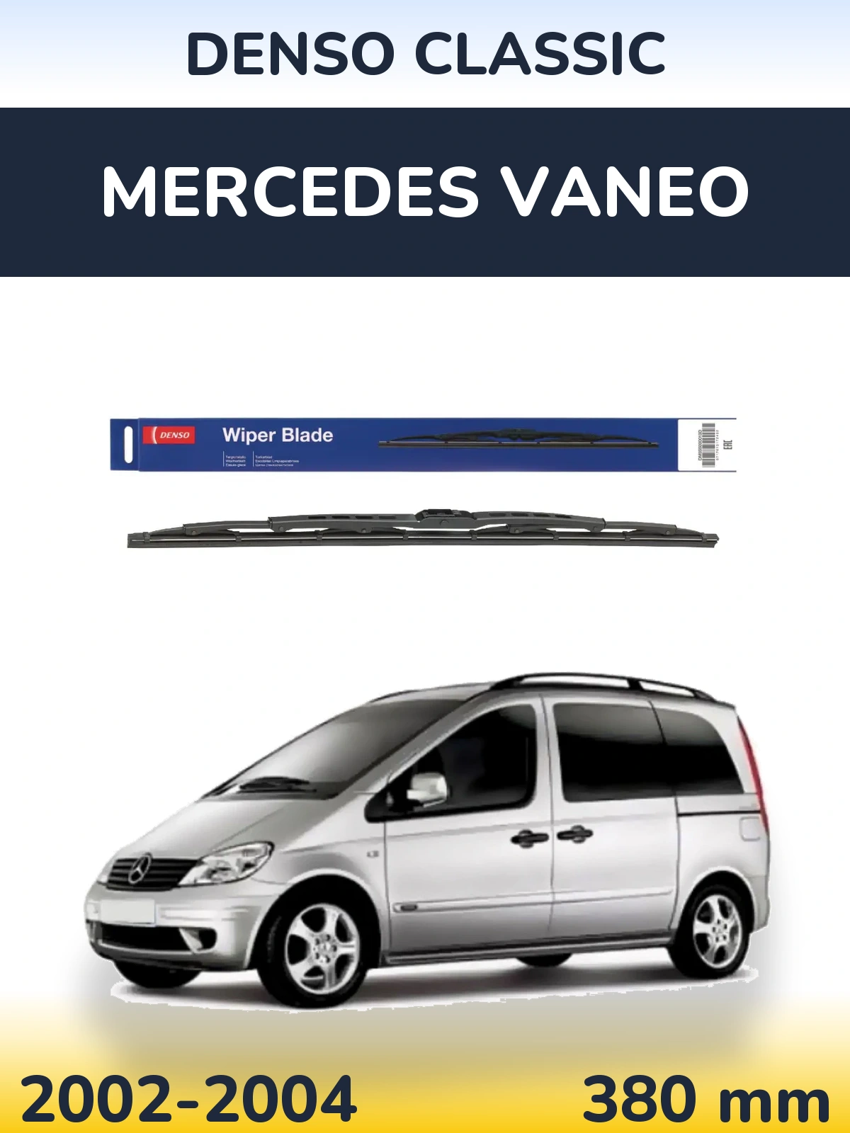 Ștergătoare Denso Classic pentru Mercedes Vaneo