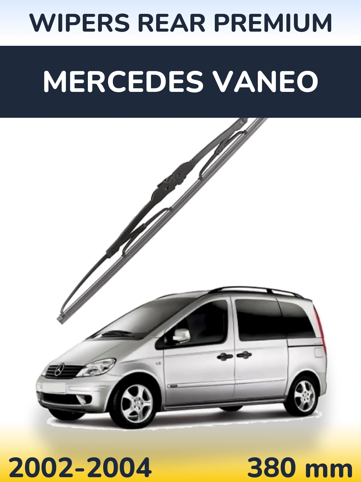 Ștergătoare WIPERS REAR PREMIUM pentru Mercedes Vaneo