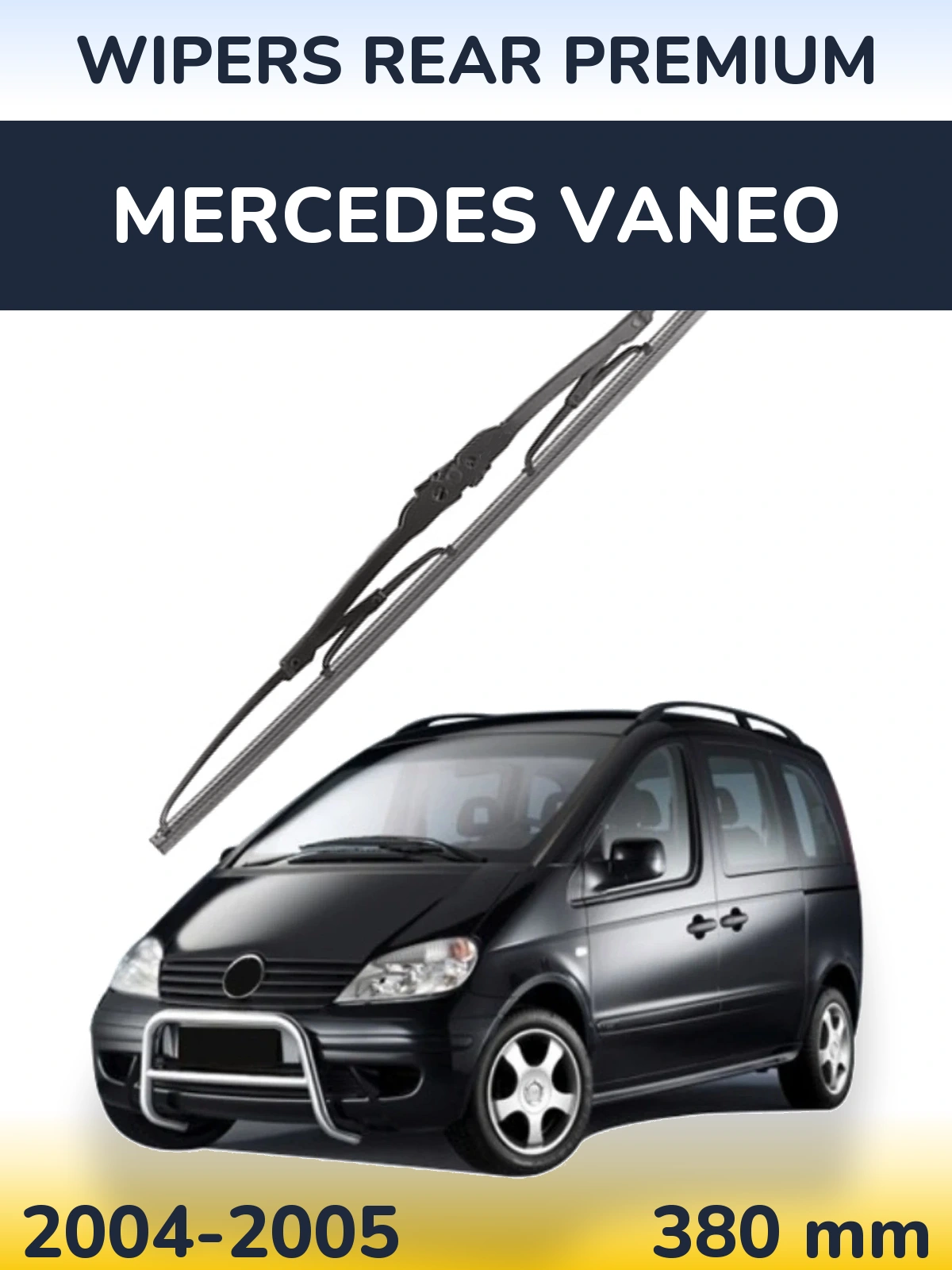 Ștergătoare WIPERS REAR PREMIUM pentru Mercedes Vaneo