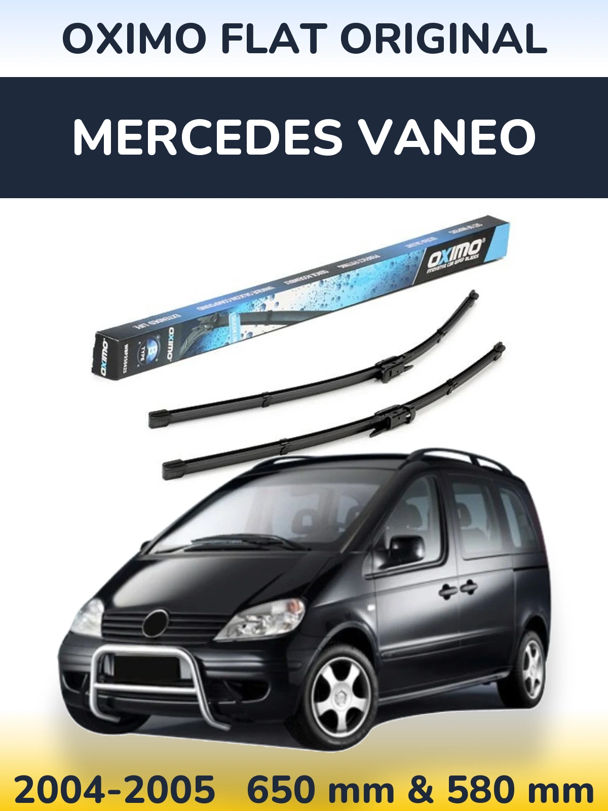 Ștergătoare Oximo Flat Original pentru Mercedes Vaneo