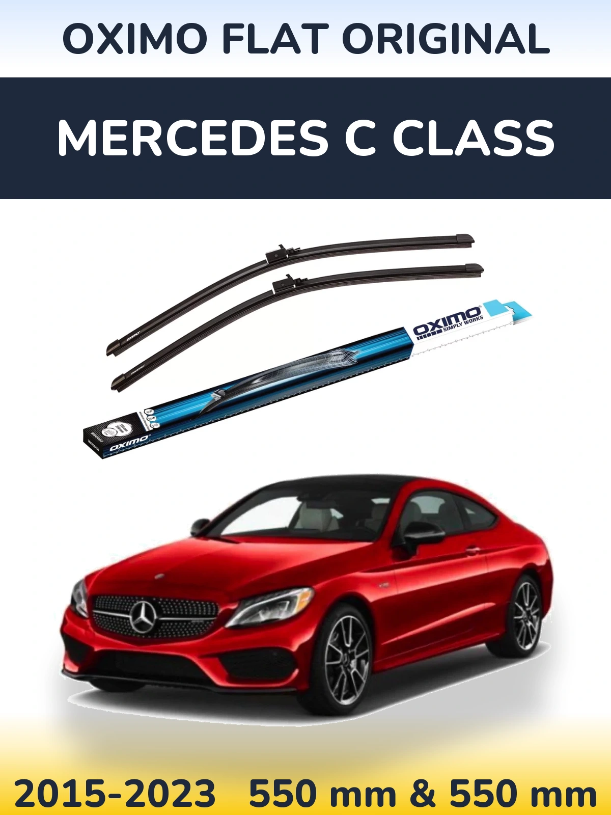 Ștergătoare Oximo Flat Original pentru Mercedes C Class