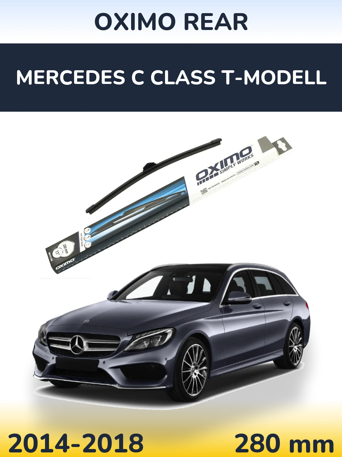 Ștergătoare Oximo Rear pentru Mercedes C Class T-Modell