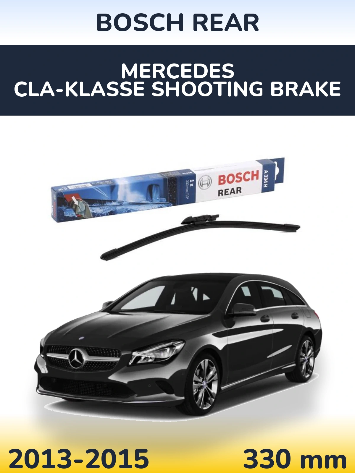 Ștergătoare BOSCH Rear pentru Mercedes CLA-Klasse Shooting Brake