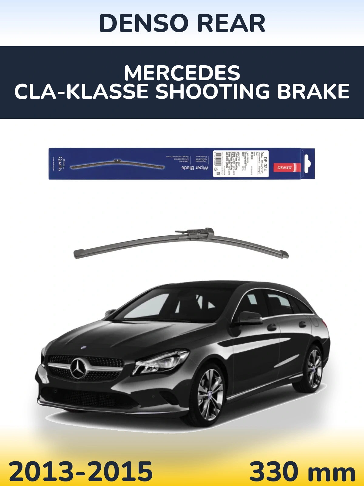 Ștergătoare Denso Rear pentru Mercedes CLA-Klasse Shooting Brake