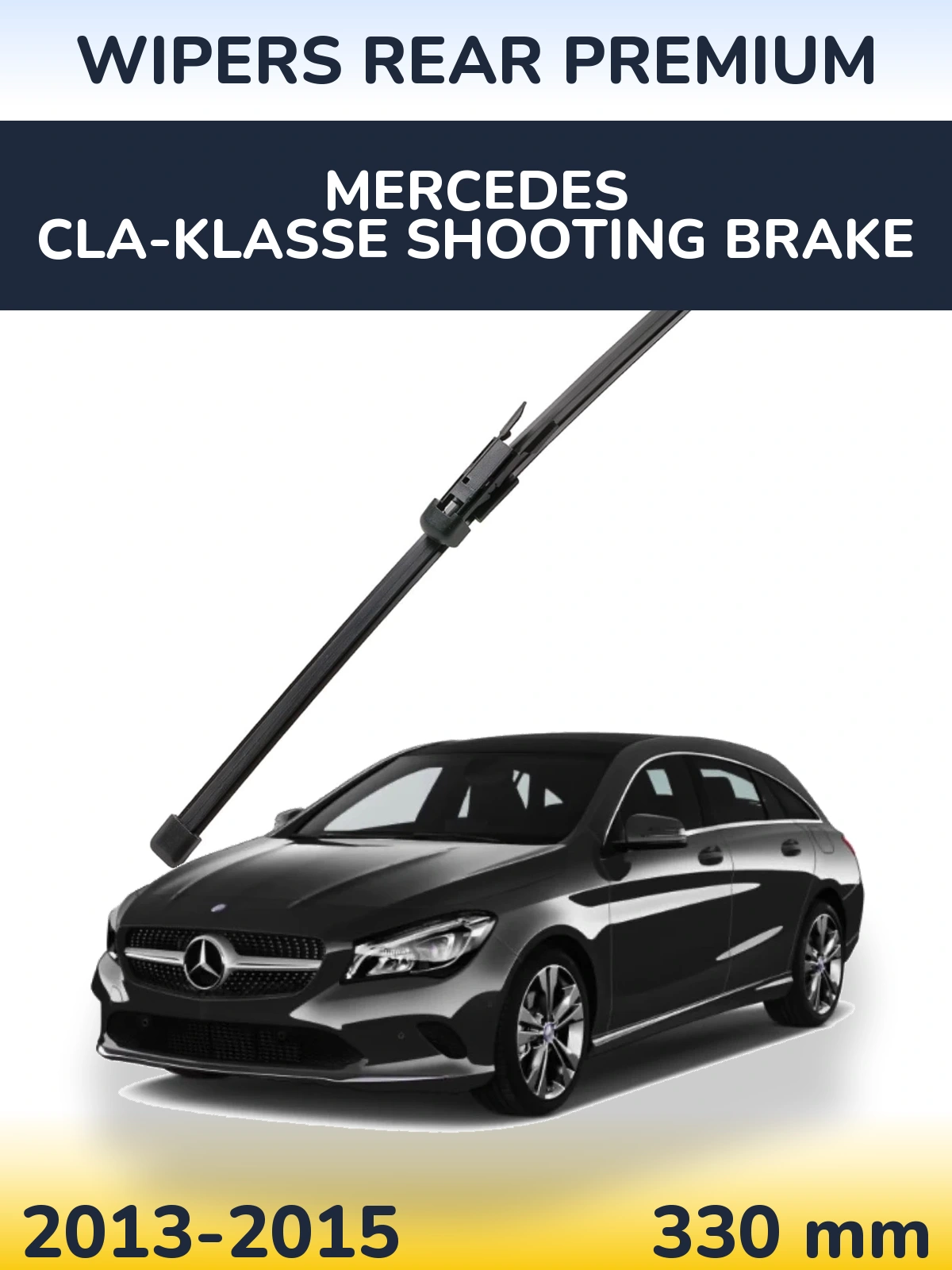 Ștergătoare WIPERS REAR PREMIUM pentru Mercedes CLA-Klasse Shooting Brake