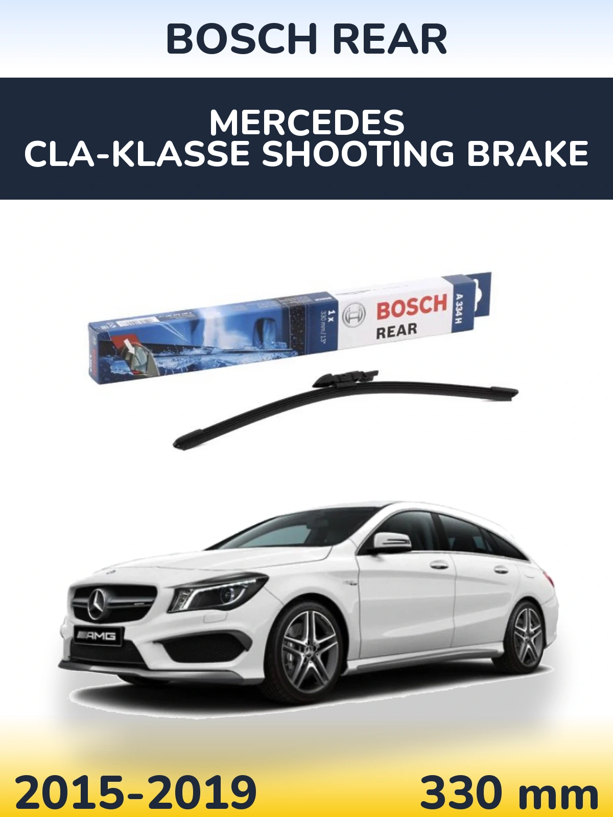 Ștergătoare BOSCH Rear pentru Mercedes CLA-Klasse Shooting Brake
