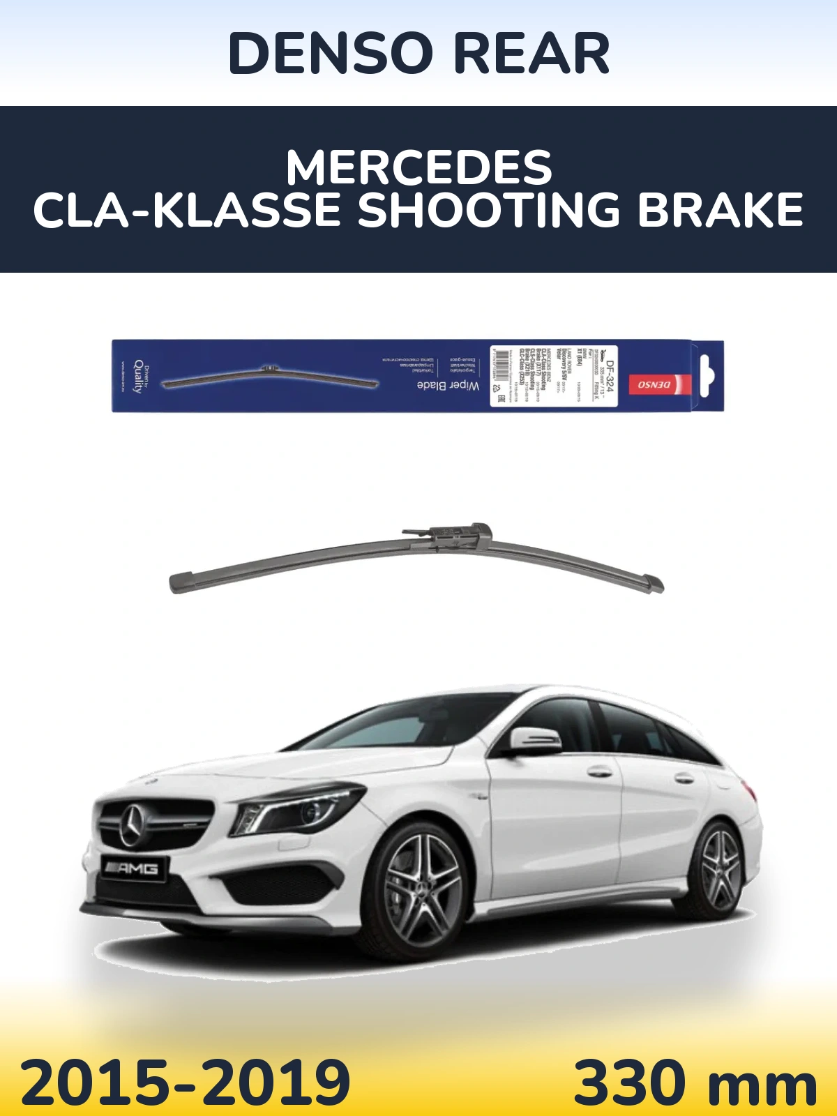 Ștergătoare Denso Rear pentru Mercedes CLA-Klasse Shooting Brake