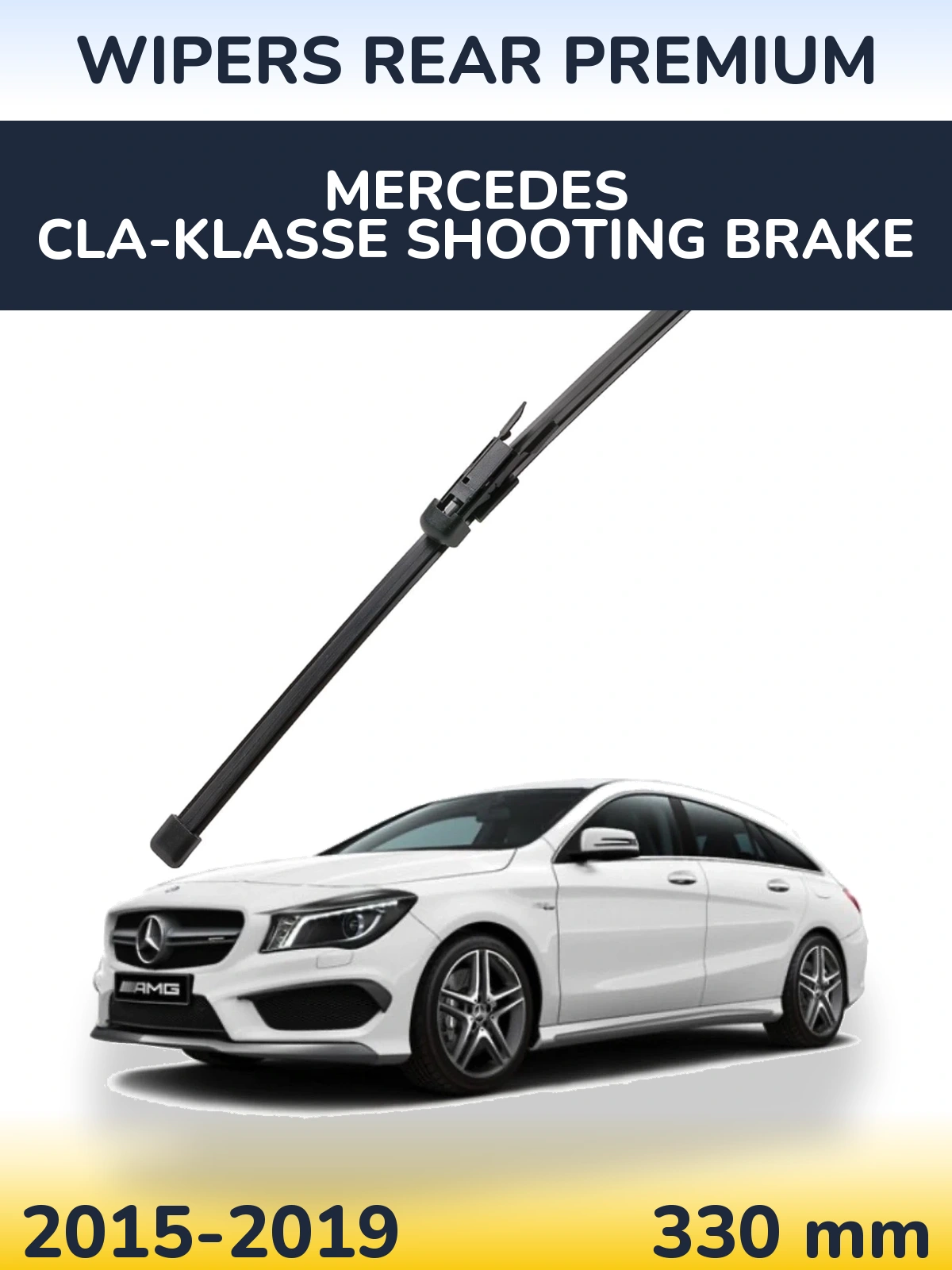 Ștergătoare WIPERS REAR PREMIUM pentru Mercedes CLA-Klasse Shooting Brake