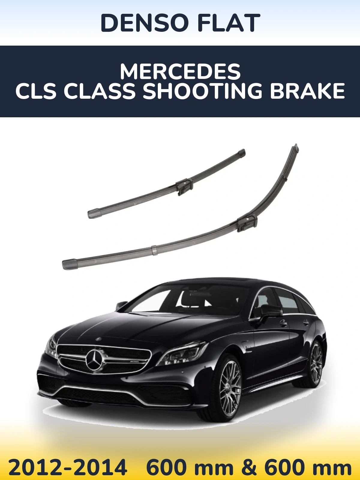Ștergătoare Denso Flat pentru Mercedes CLS Class Shooting Brake