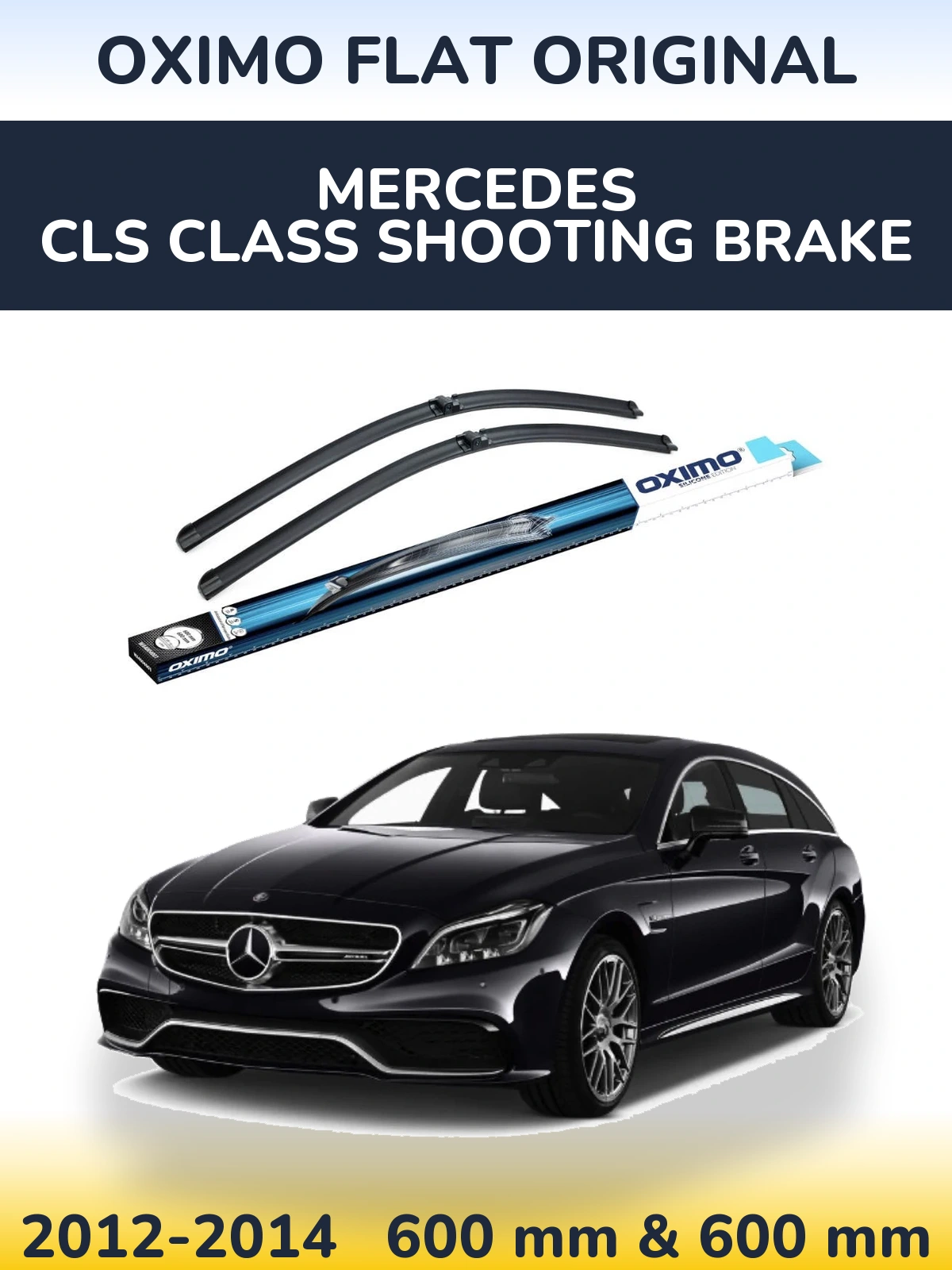 Ștergătoare Oximo Flat Original pentru Mercedes CLS Class Shooting Brake