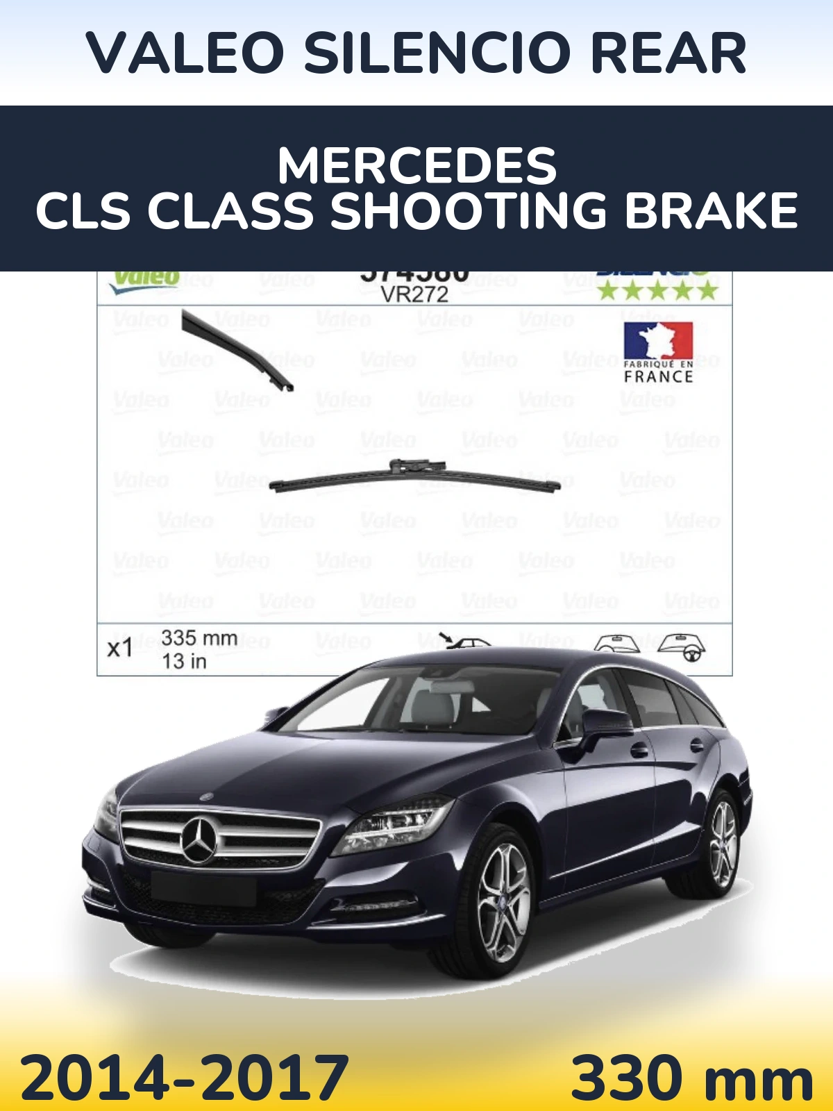 Ștergătoare Valeo Silencio Rear pentru Mercedes CLS Class Shooting Brake