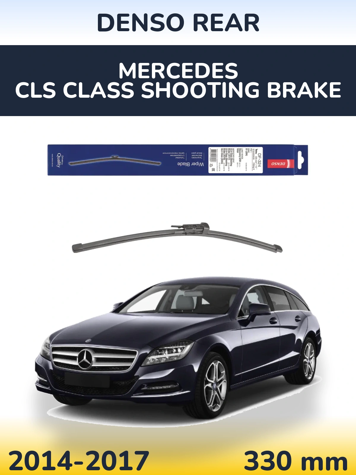 Ștergătoare Denso Rear pentru Mercedes CLS Class Shooting Brake