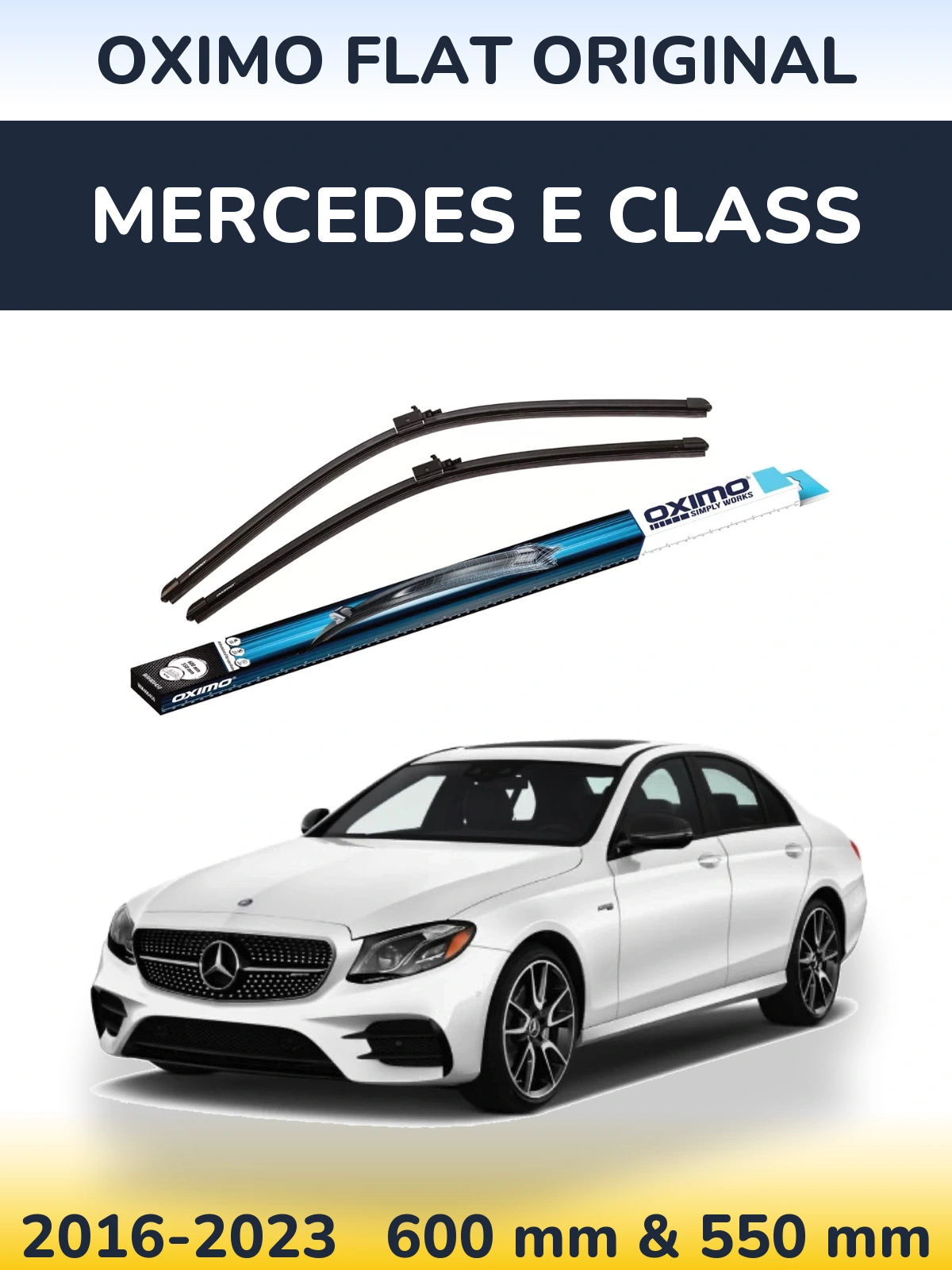 Ștergătoare Oximo Flat Original pentru Mercedes E Class