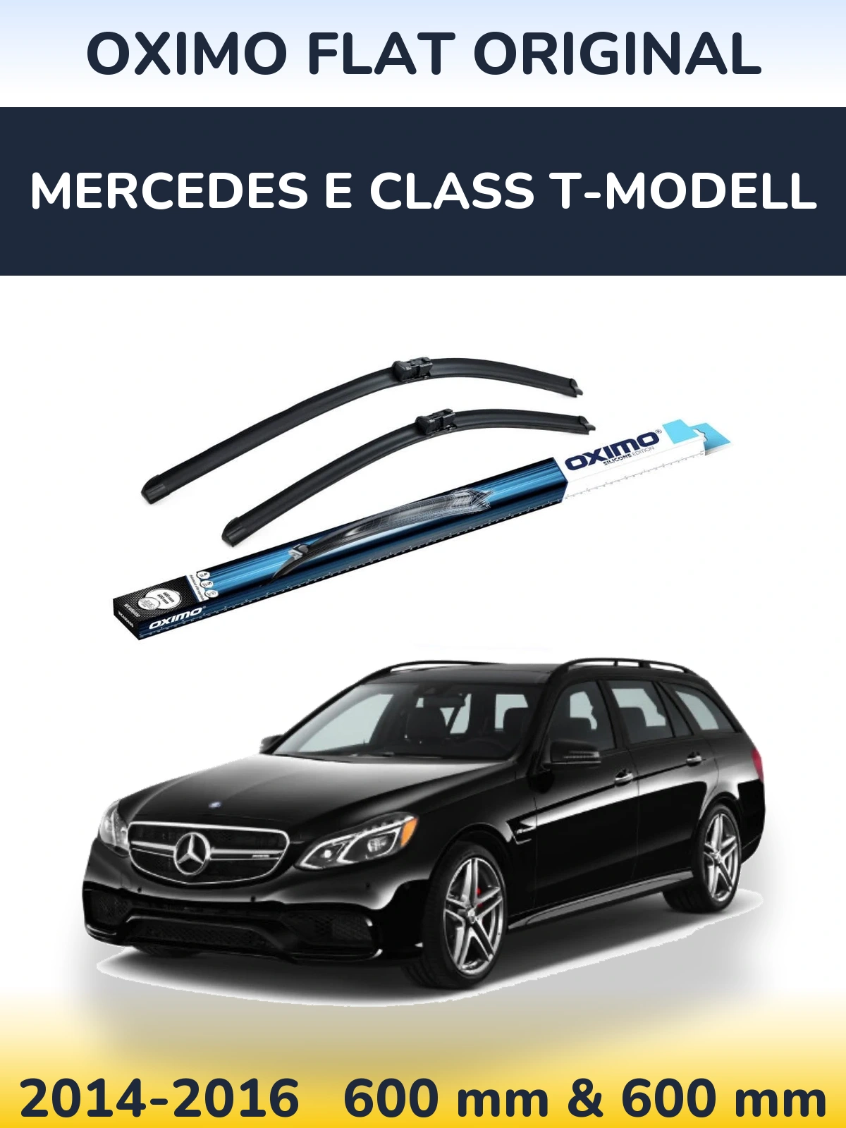 Ștergătoare Oximo Flat Original pentru Mercedes E Class T-Modell