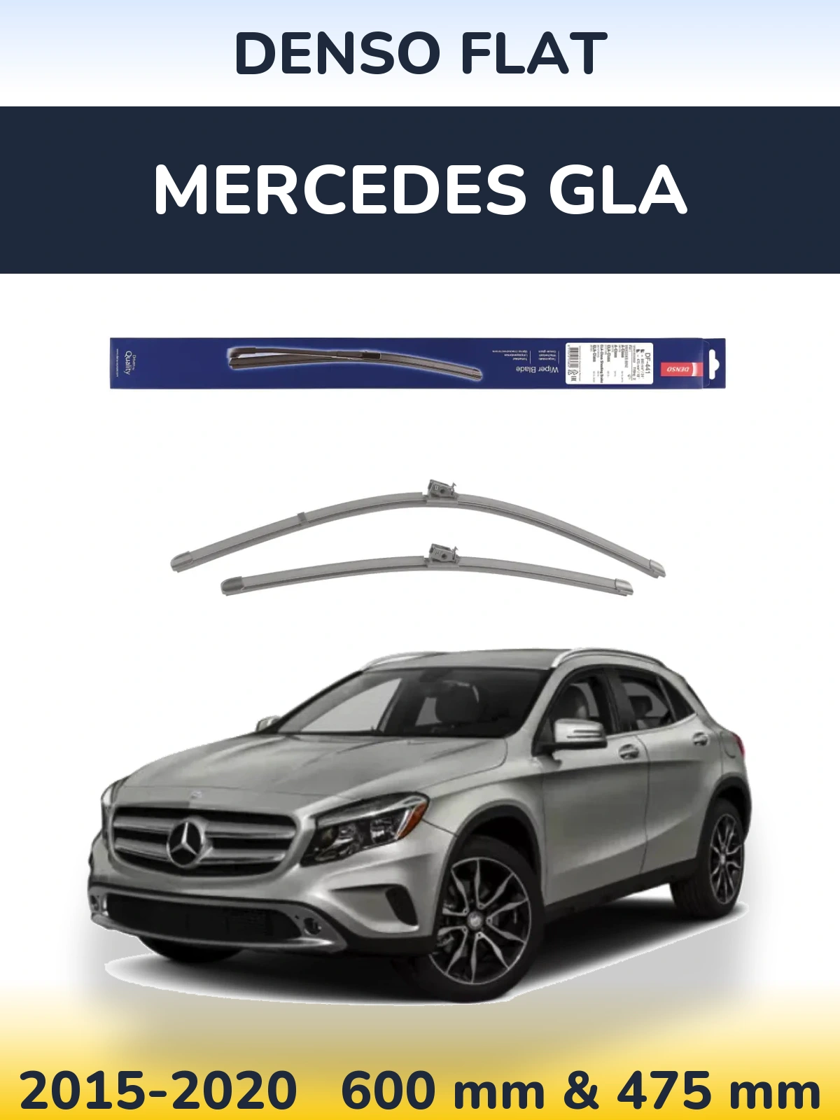 Ștergătoare Denso Flat pentru Mercedes GLA