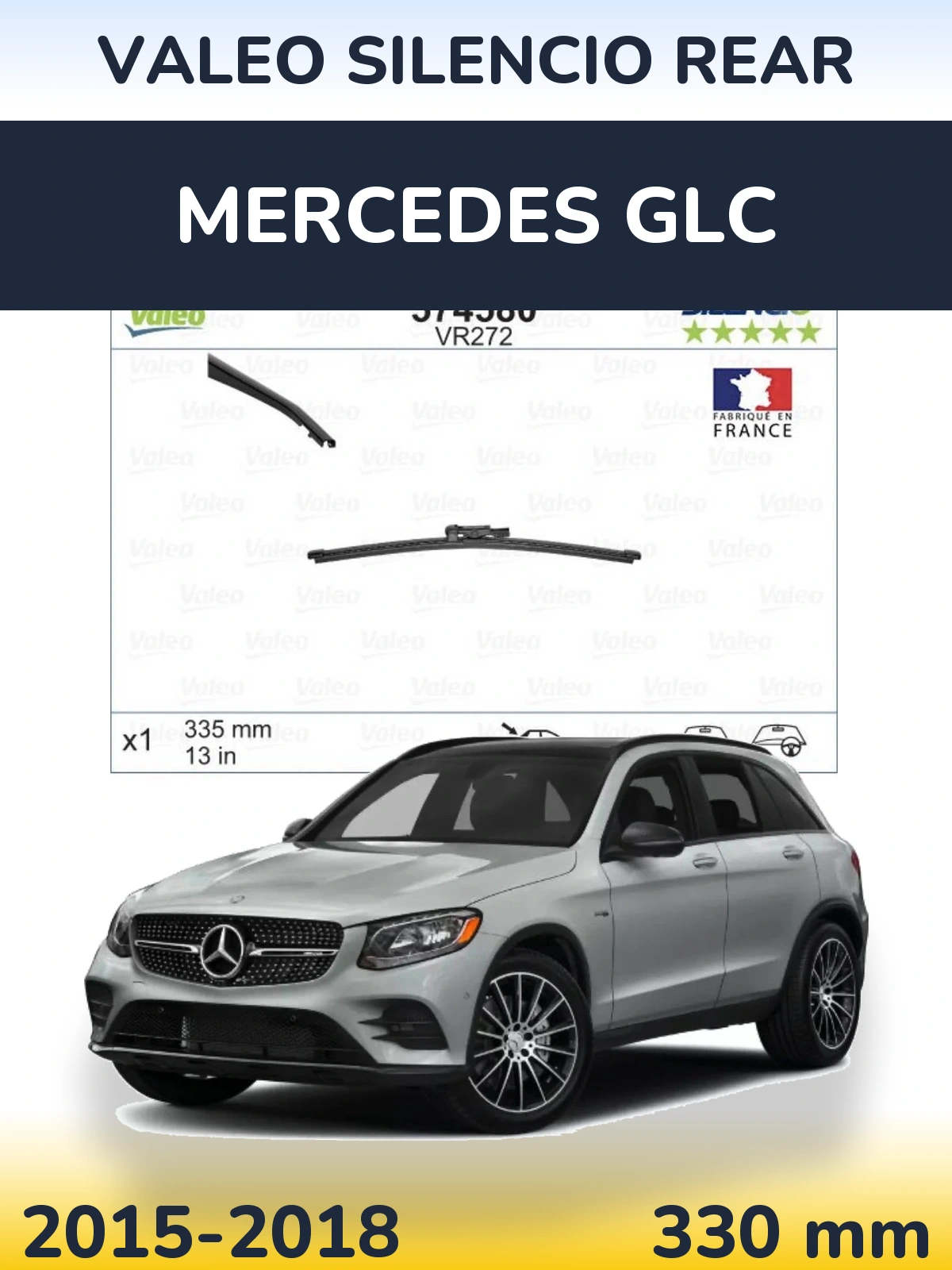 Ștergătoare Valeo Silencio Rear pentru Mercedes GLC