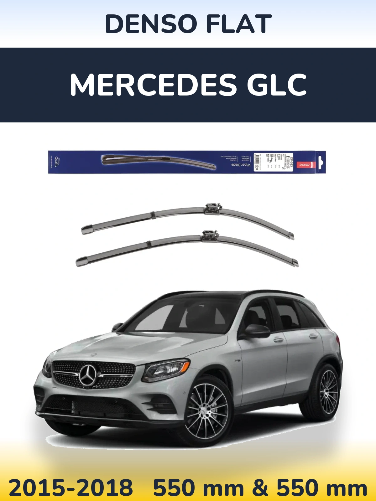 Ștergătoare Denso Flat pentru Mercedes GLC