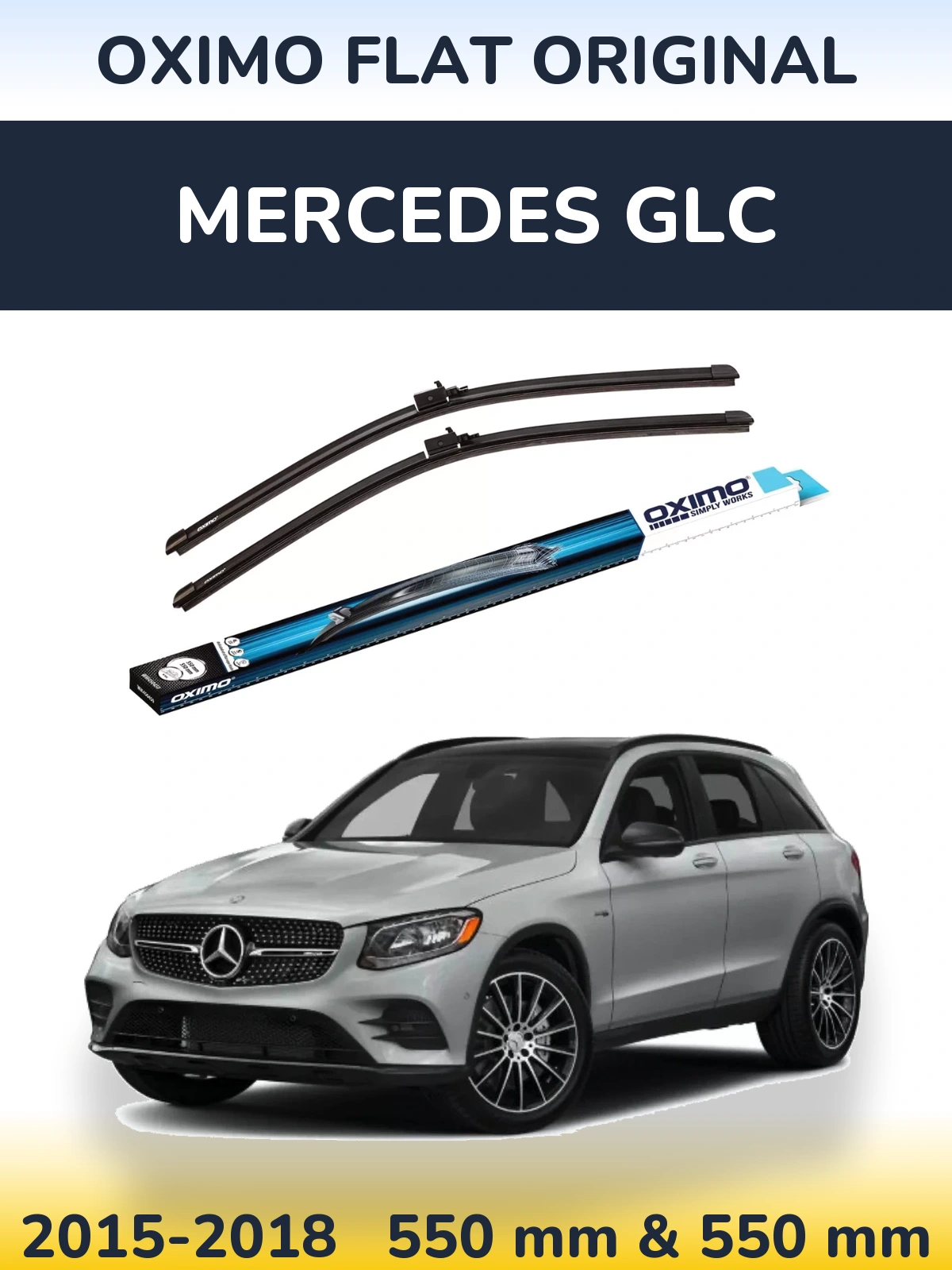 Ștergătoare Oximo Flat Original pentru Mercedes GLC