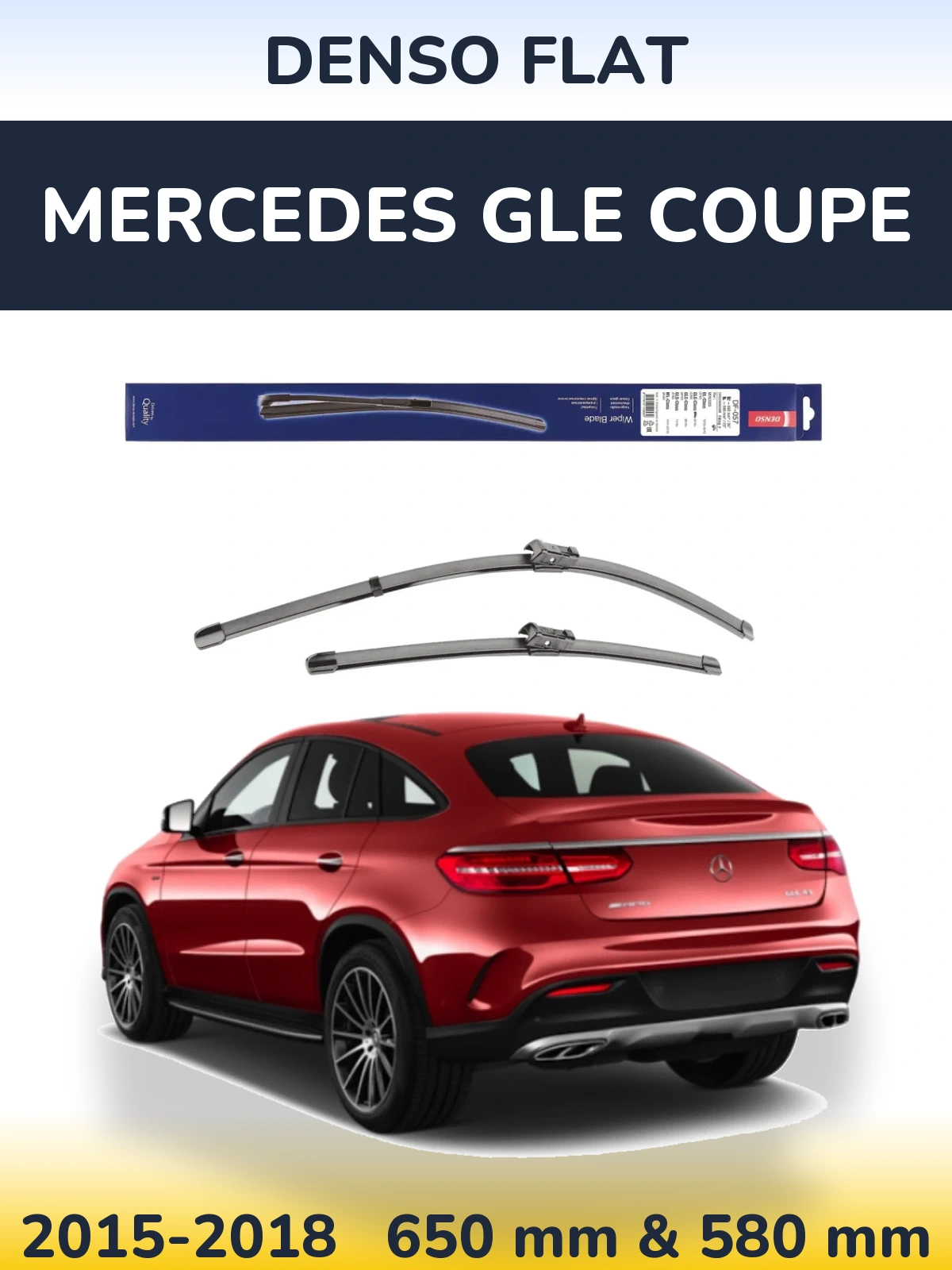 Ștergătoare Denso Flat pentru Mercedes GLE Coupe