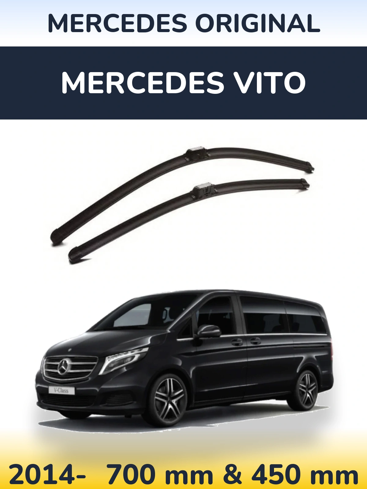 Ștergătoare Mercedes OEM Mercedes Original pentru Mercedes Vito