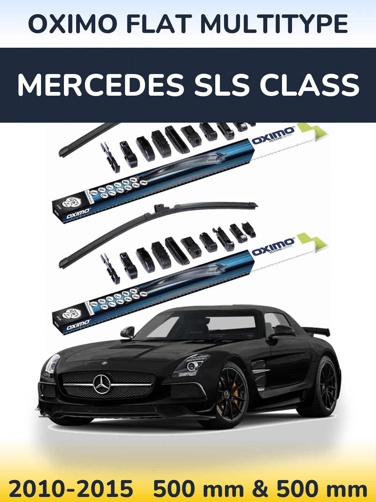 Ștergătoare Oximo Flat MultiTipe pentru Mercedes SLS Class