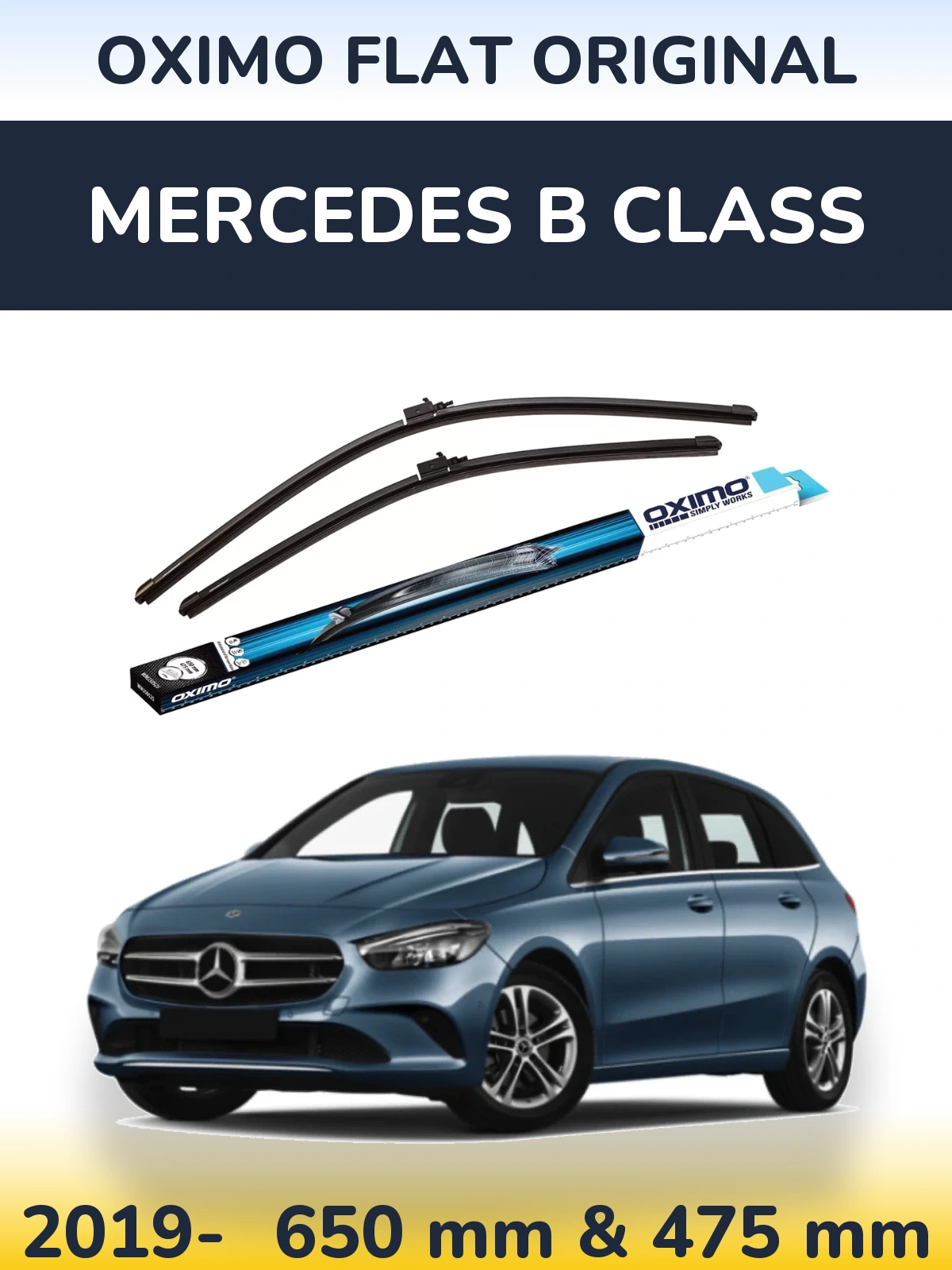 Ștergătoare Oximo Flat Original pentru Mercedes B Class
