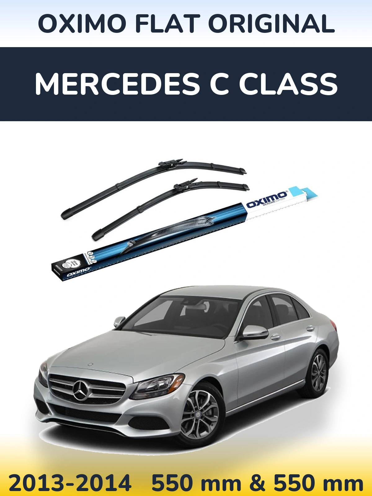 Ștergătoare Oximo Flat Original pentru Mercedes C Class