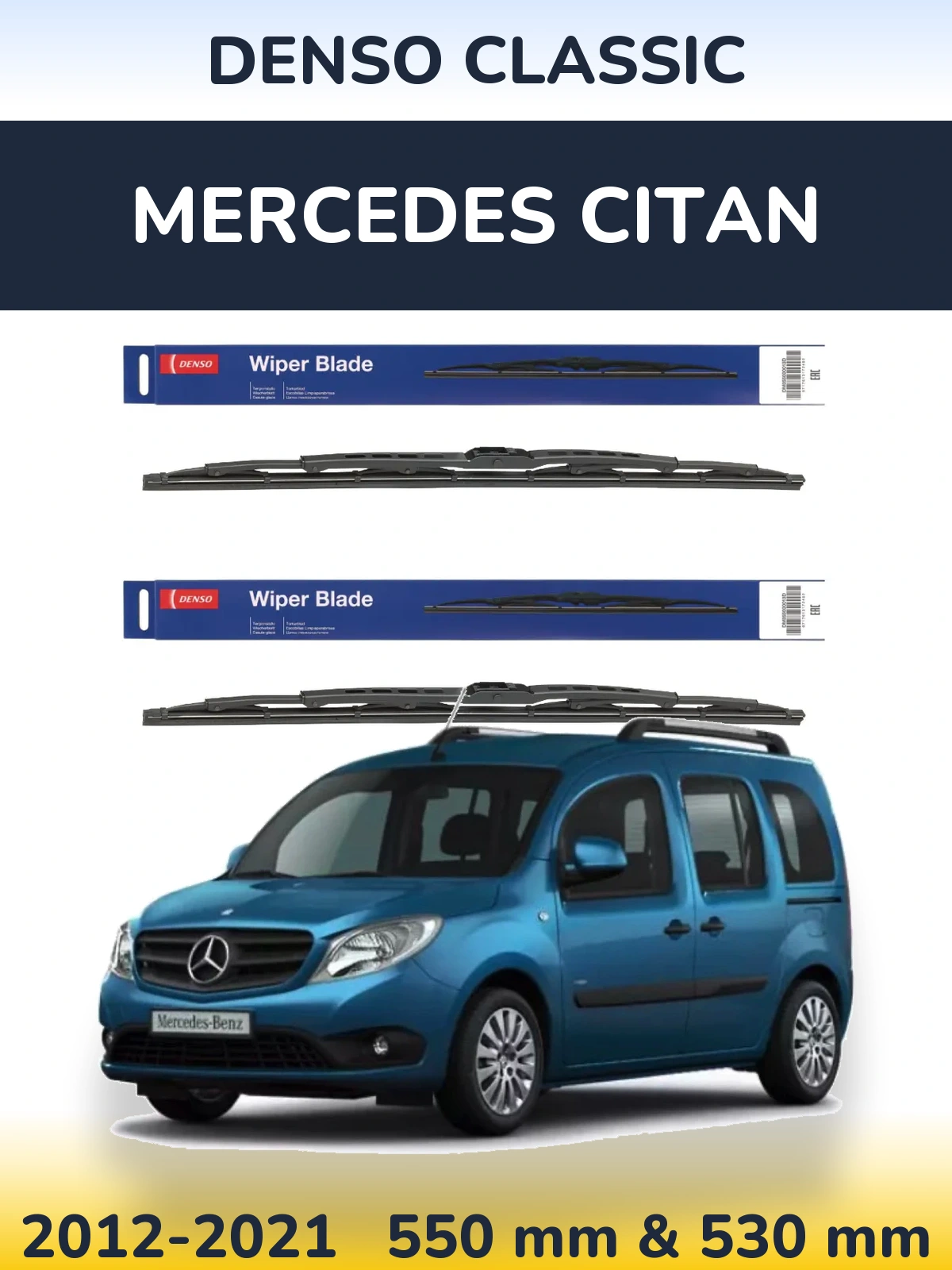 Ștergătoare Denso Classic pentru Mercedes Citan
