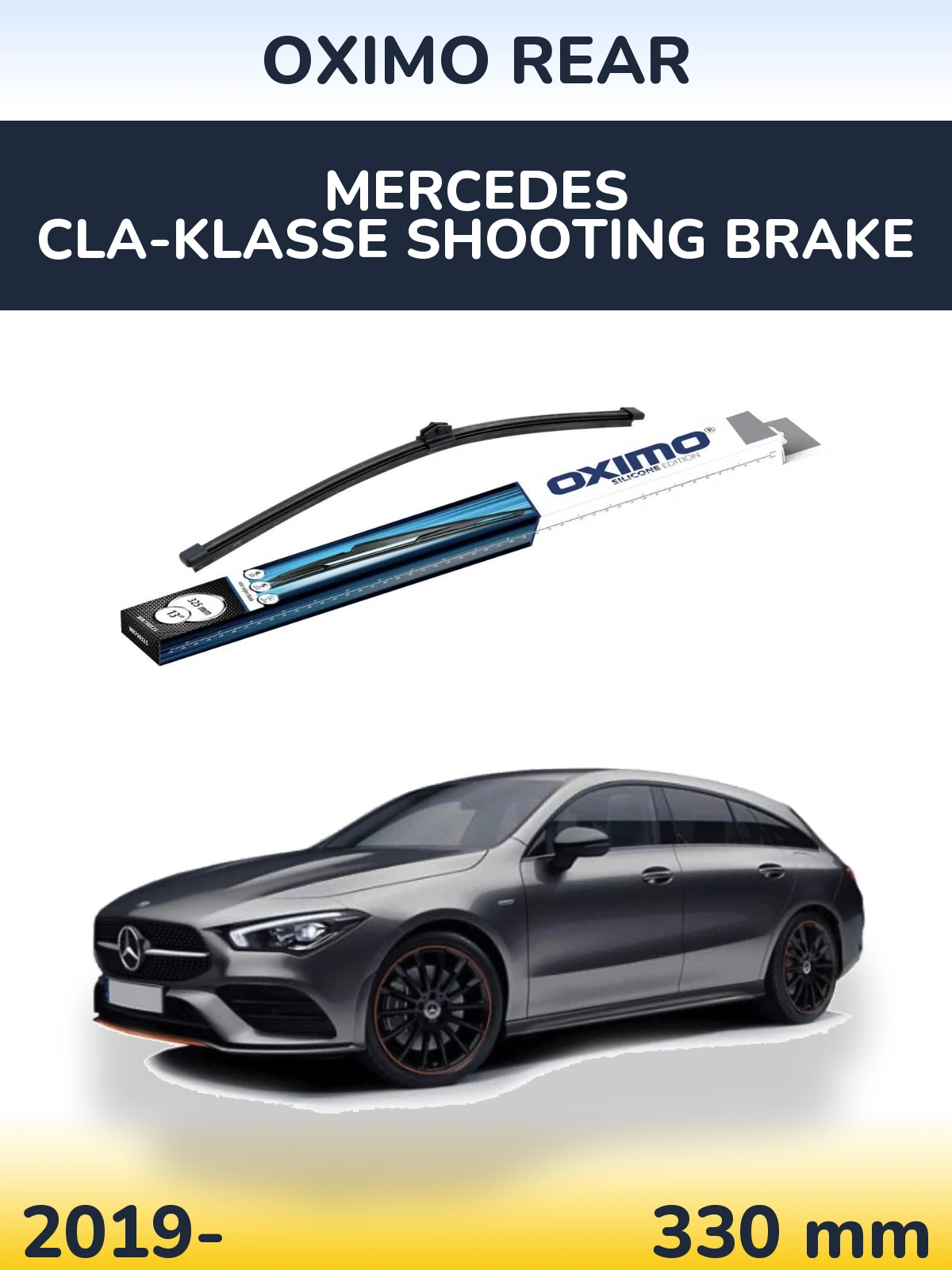 Ștergătoare Oximo Rear pentru Mercedes CLA-Klasse Shooting Brake